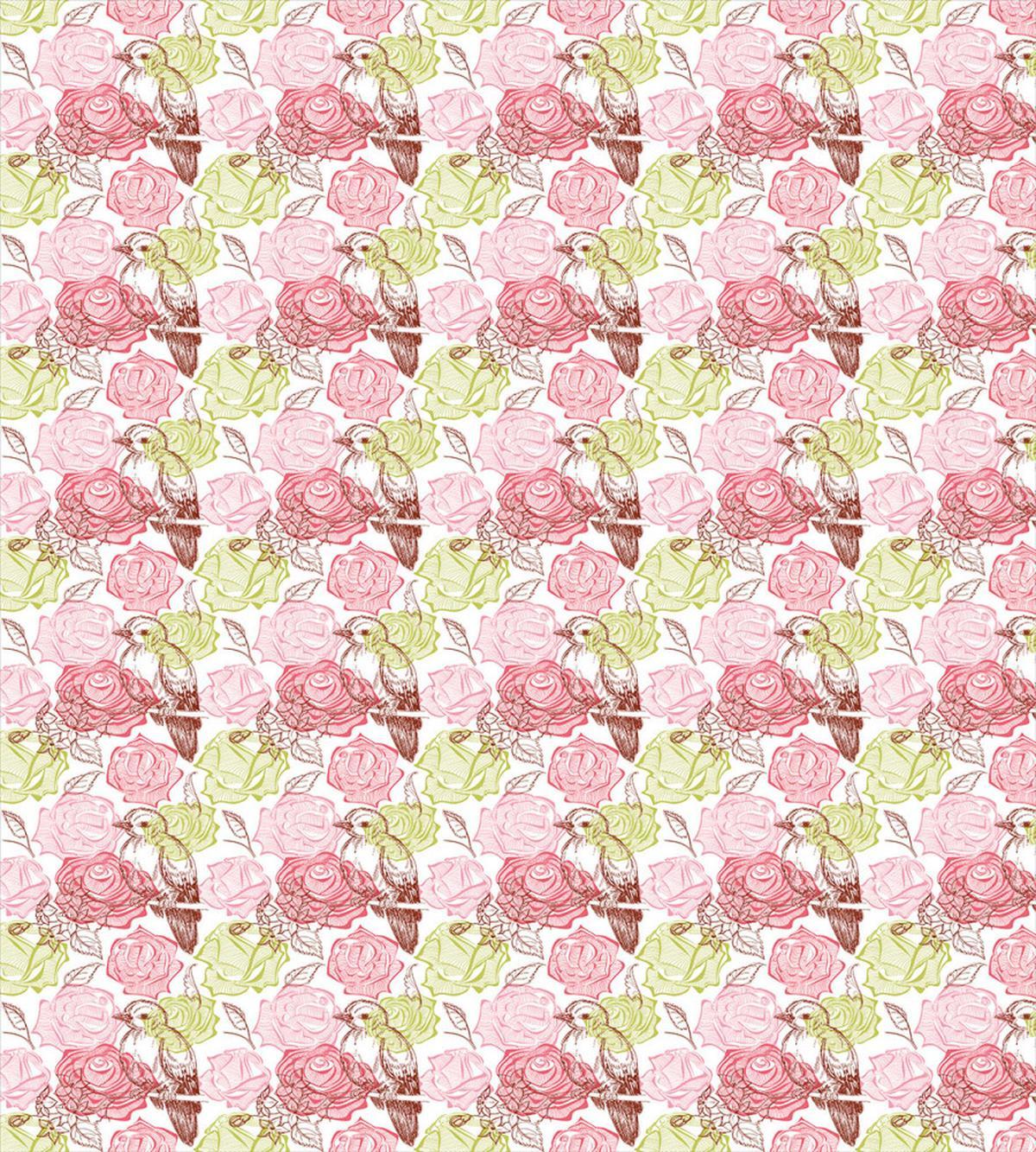 Rose Bouquetnd SakurTree — Pattern