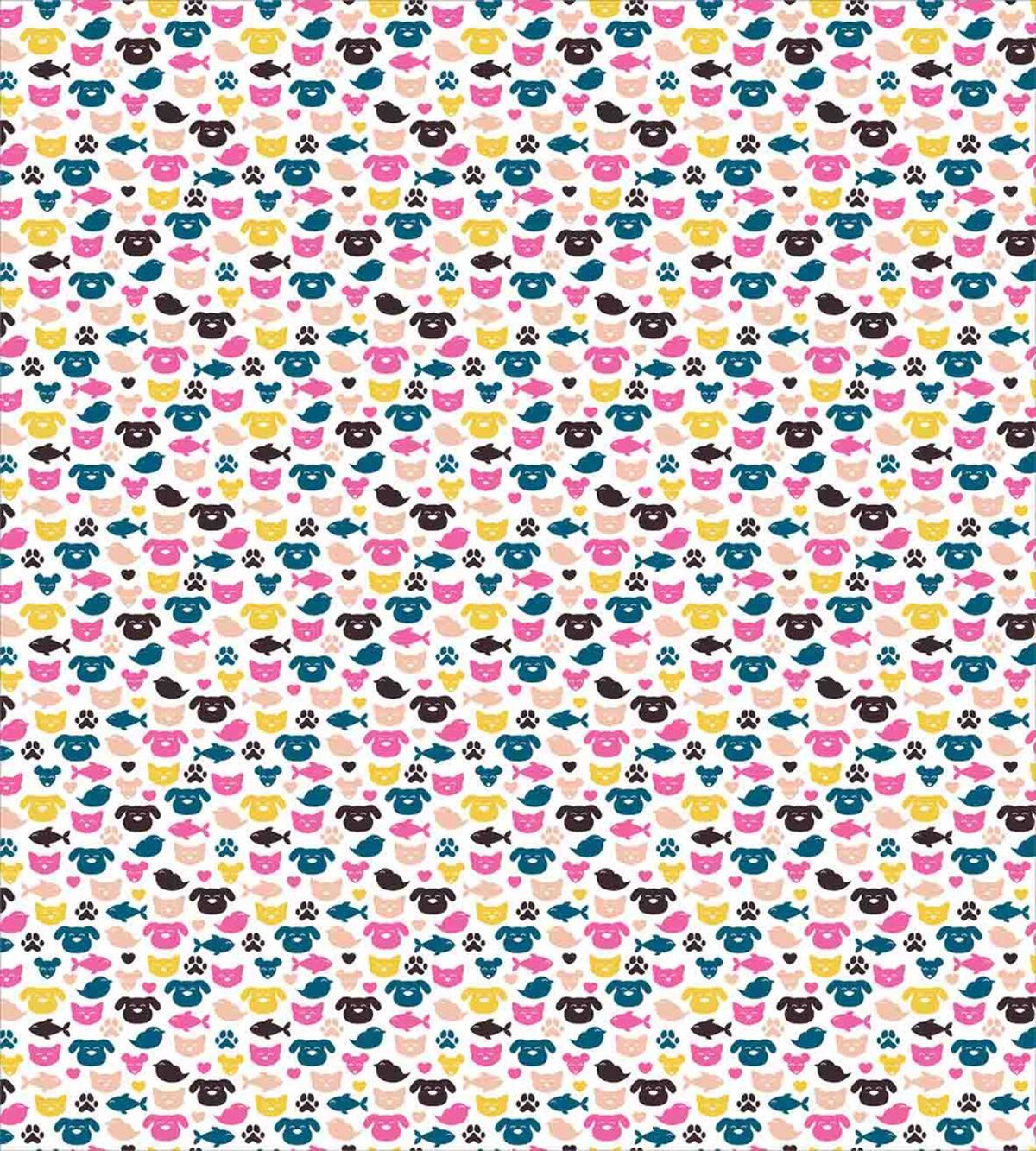 Colorful Cheerful Pets — Pattern