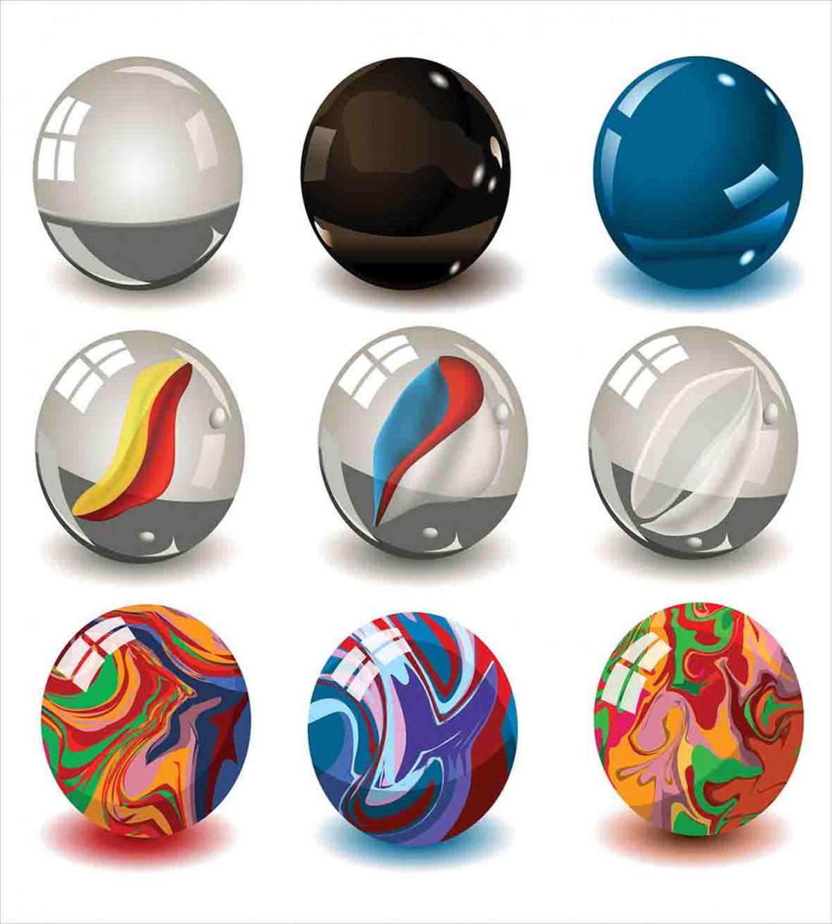 Marbles Bubble Artwork — Pattern
