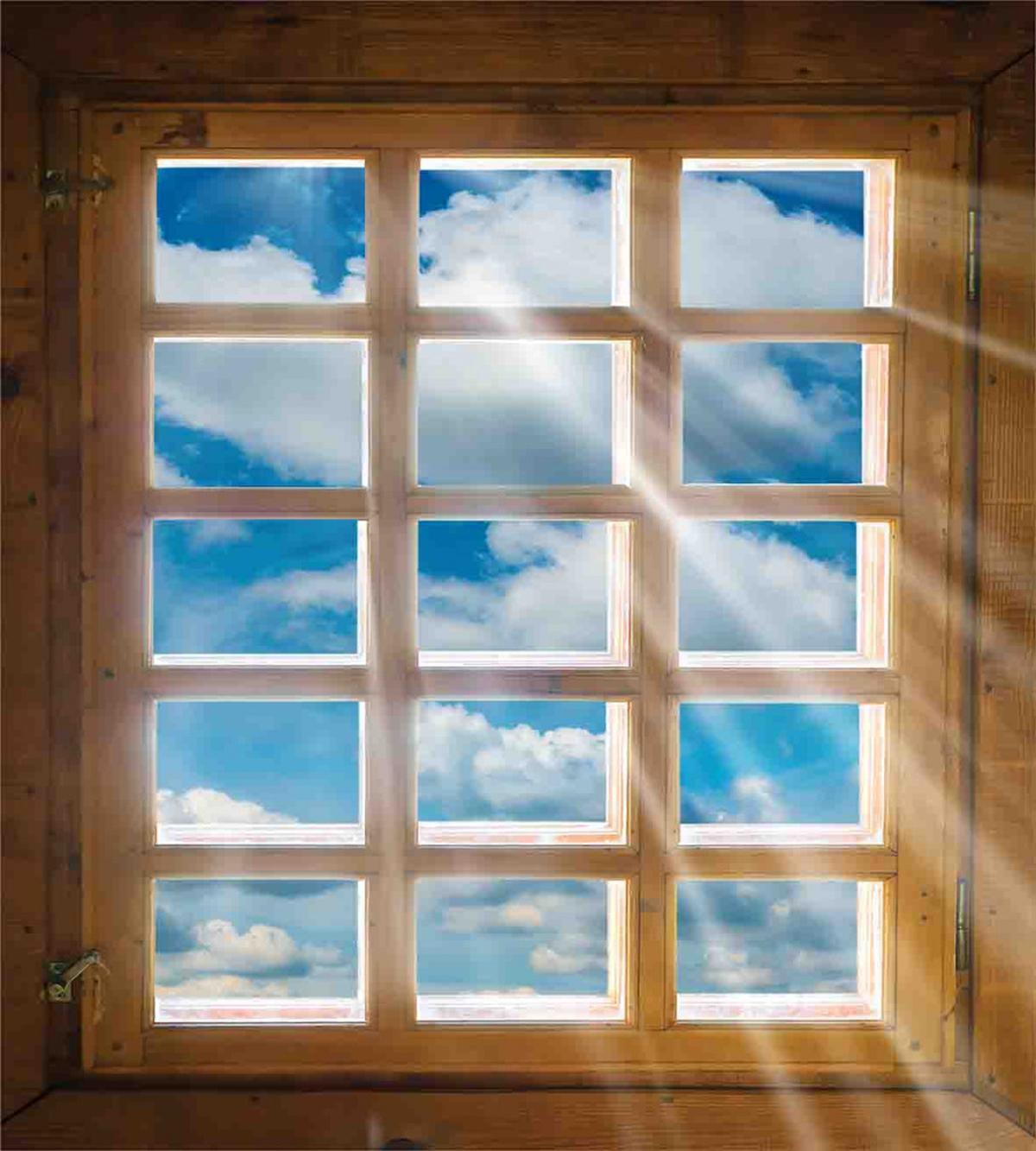 Window with Sunbeams — Pattern