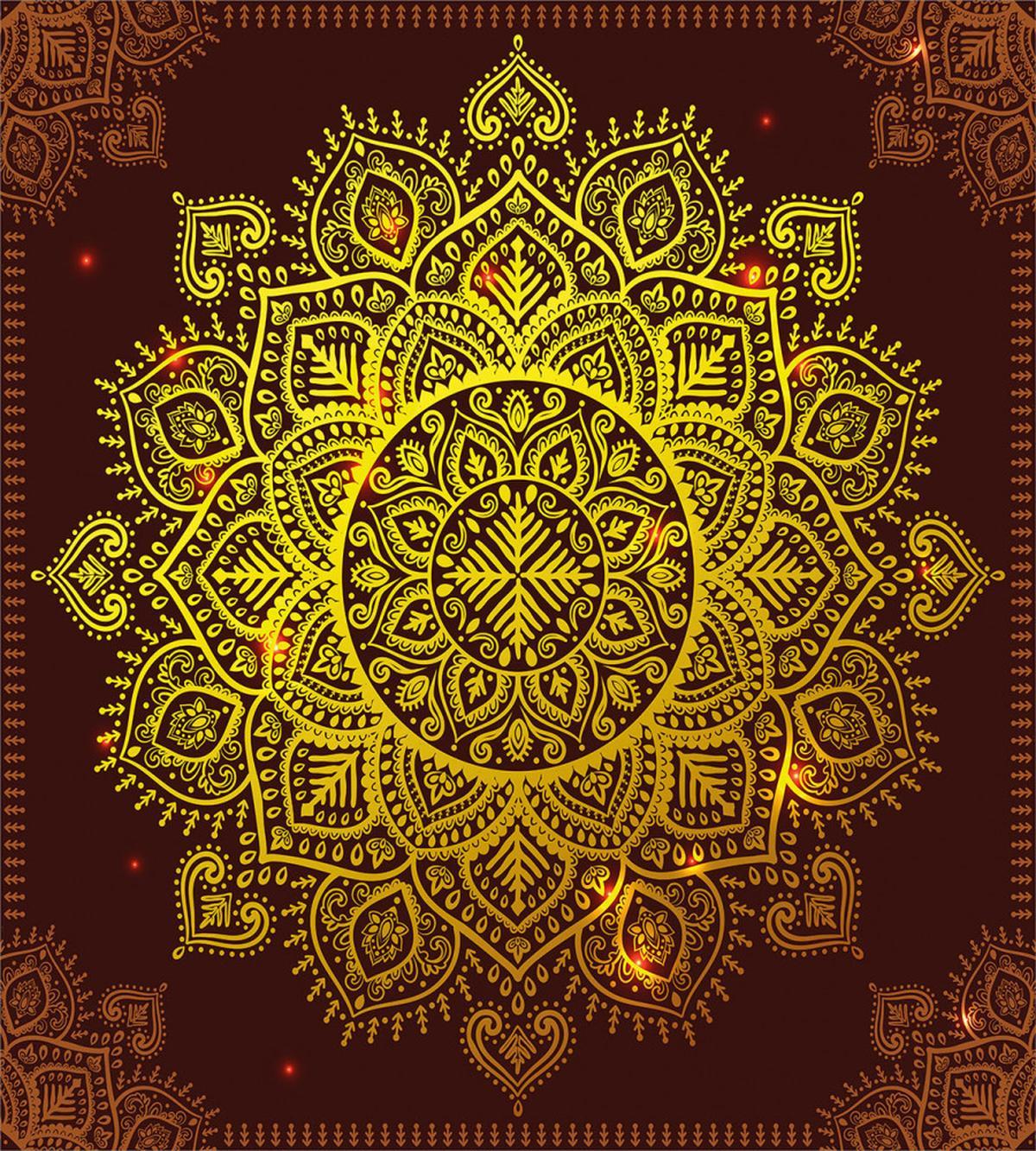 Oriental Snowflake Art — Pattern