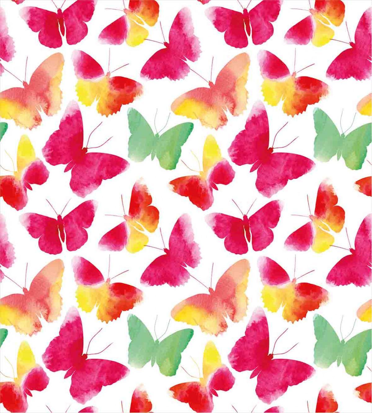 Watercolor Butterflies — Pattern