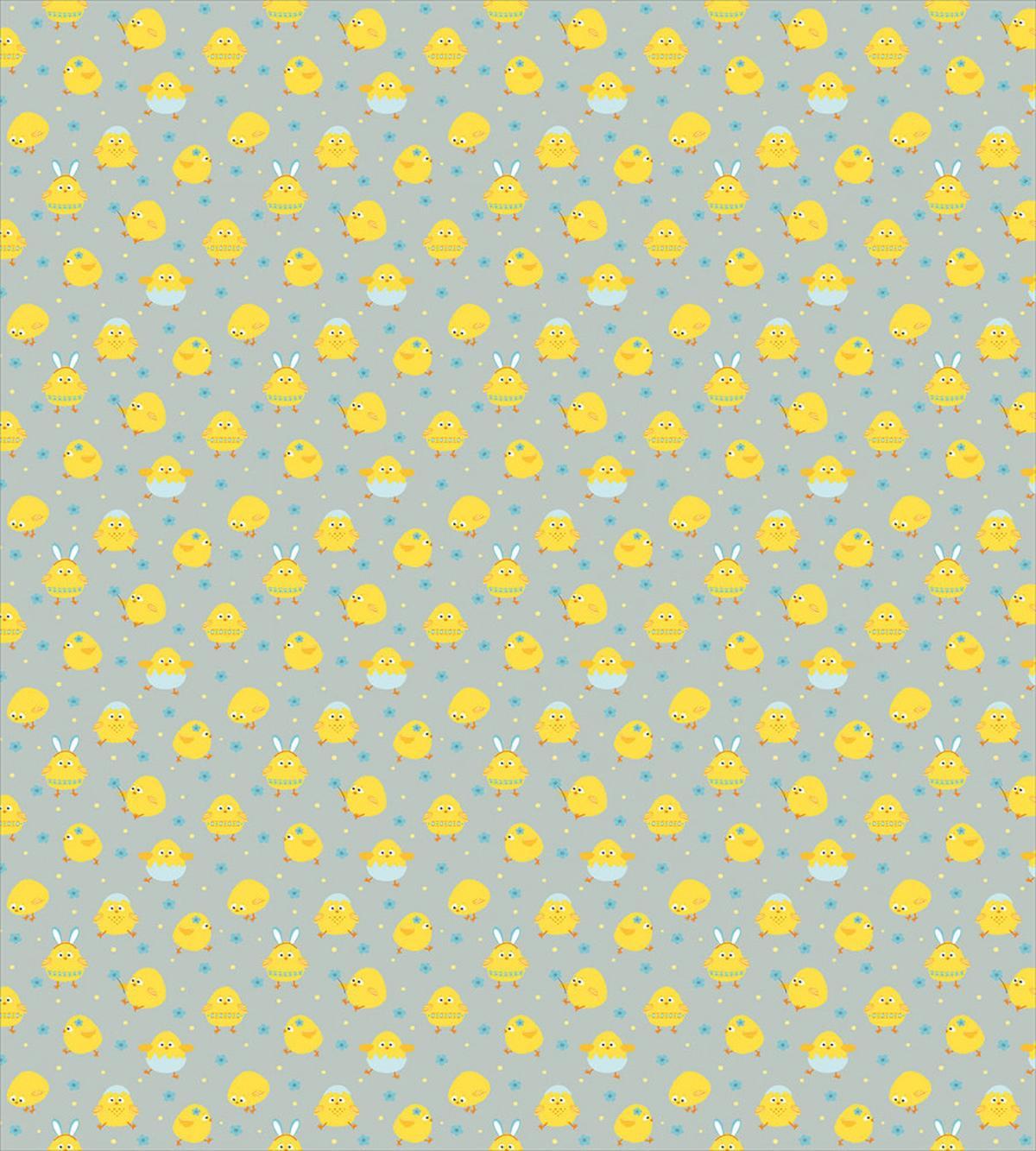 Cartoon Baby Chicken — Pattern
