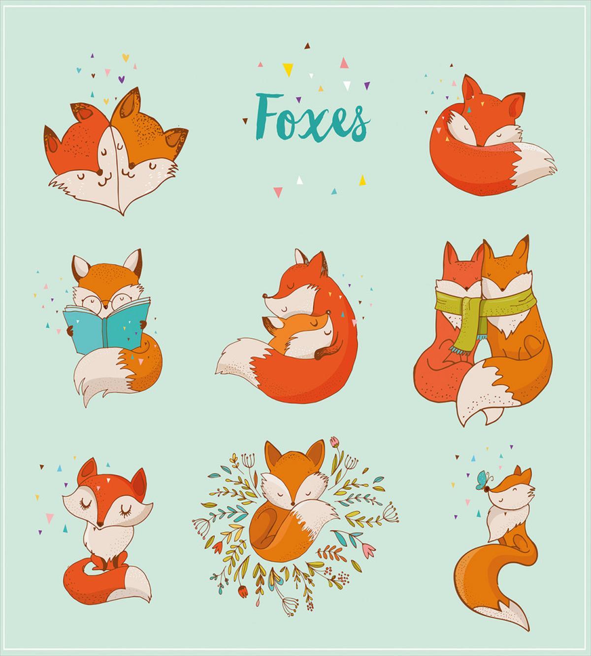 Fun Characters Kids Comic — Pattern
