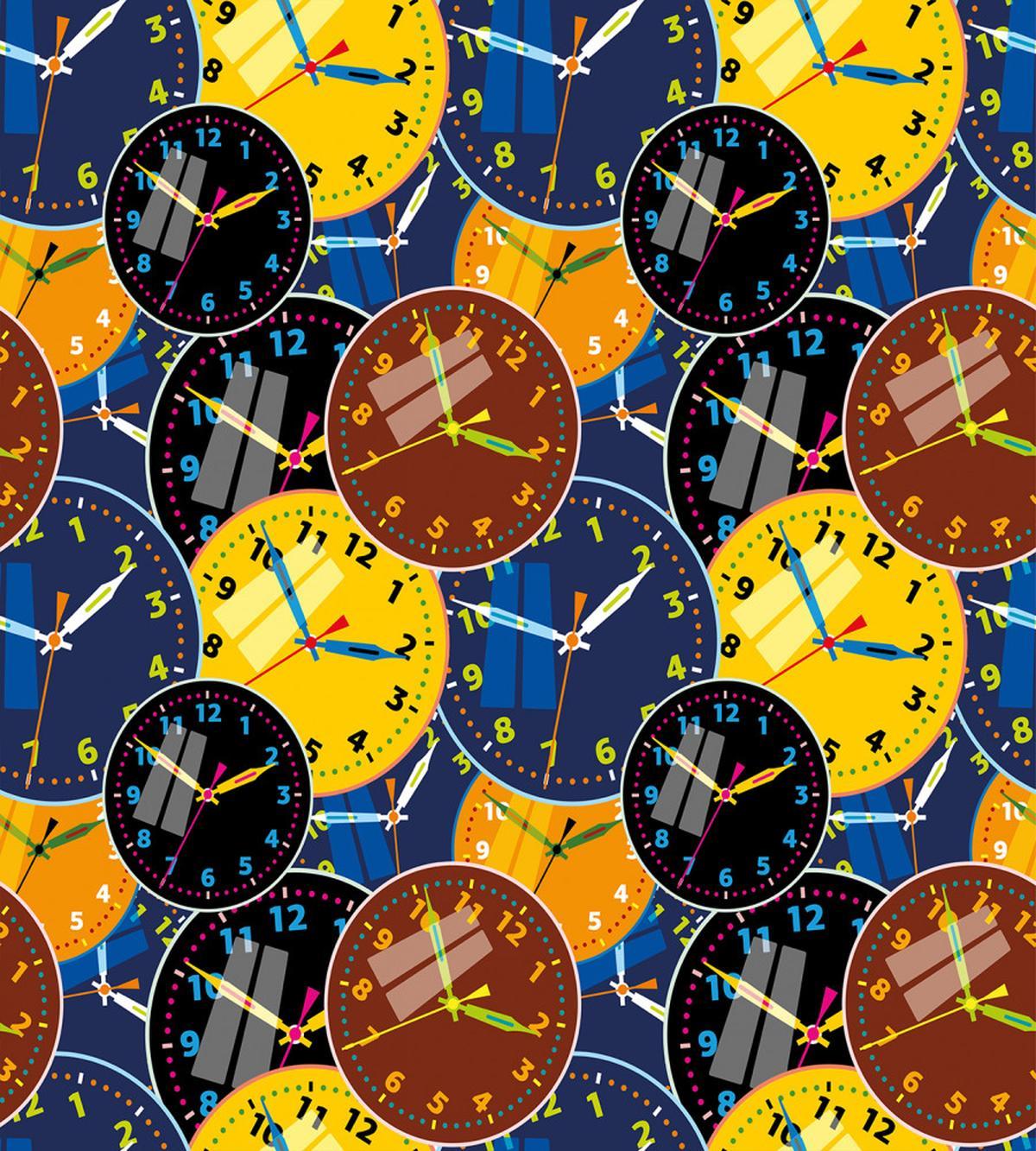 Clock Faces Pattern — Pattern