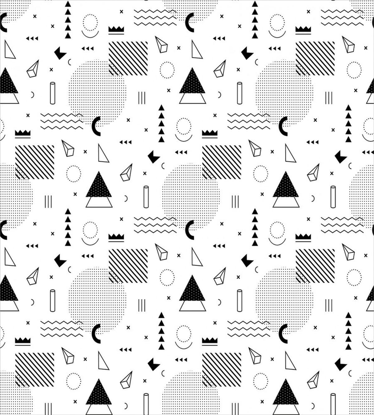 Indie Art Triangles — Pattern