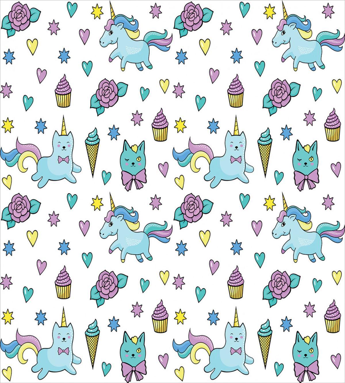 Hearts Stars Floral — Pattern