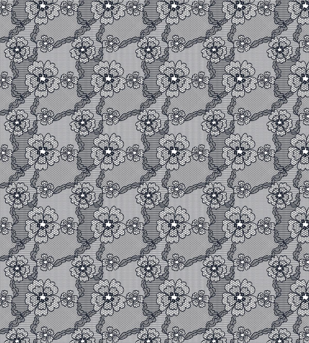 Lace Style Flowers — Pattern