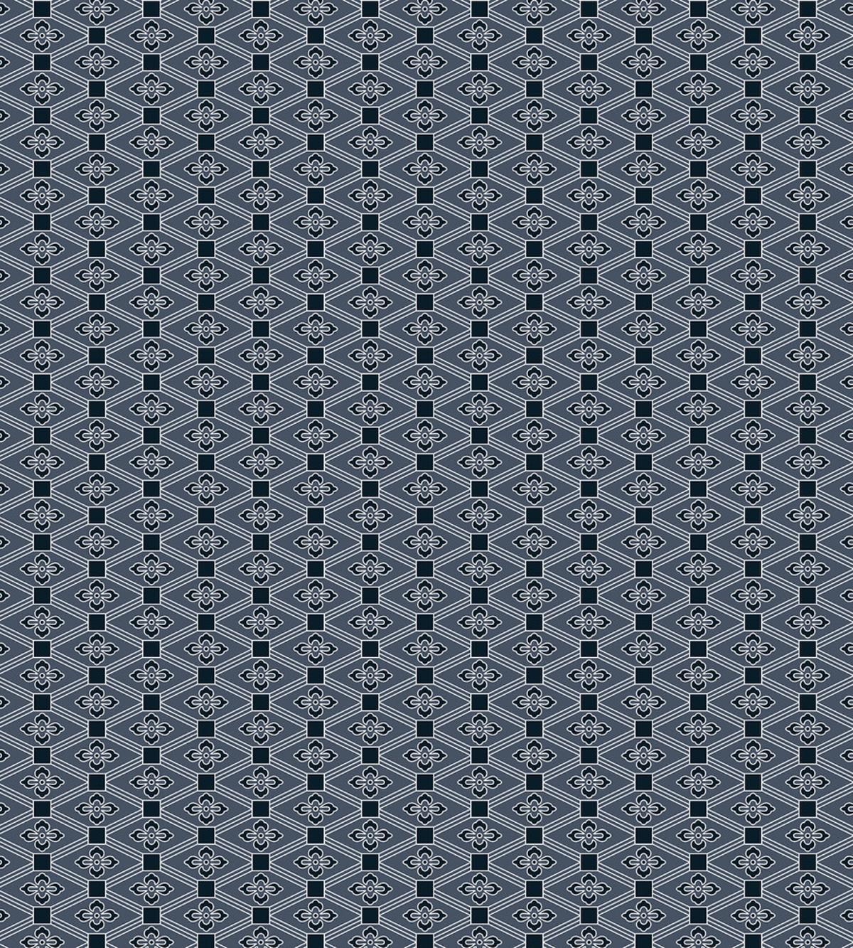 Floral Diamond Line — Pattern