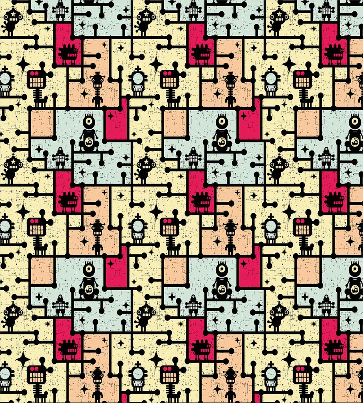 Robots on Grid Squares — Pattern