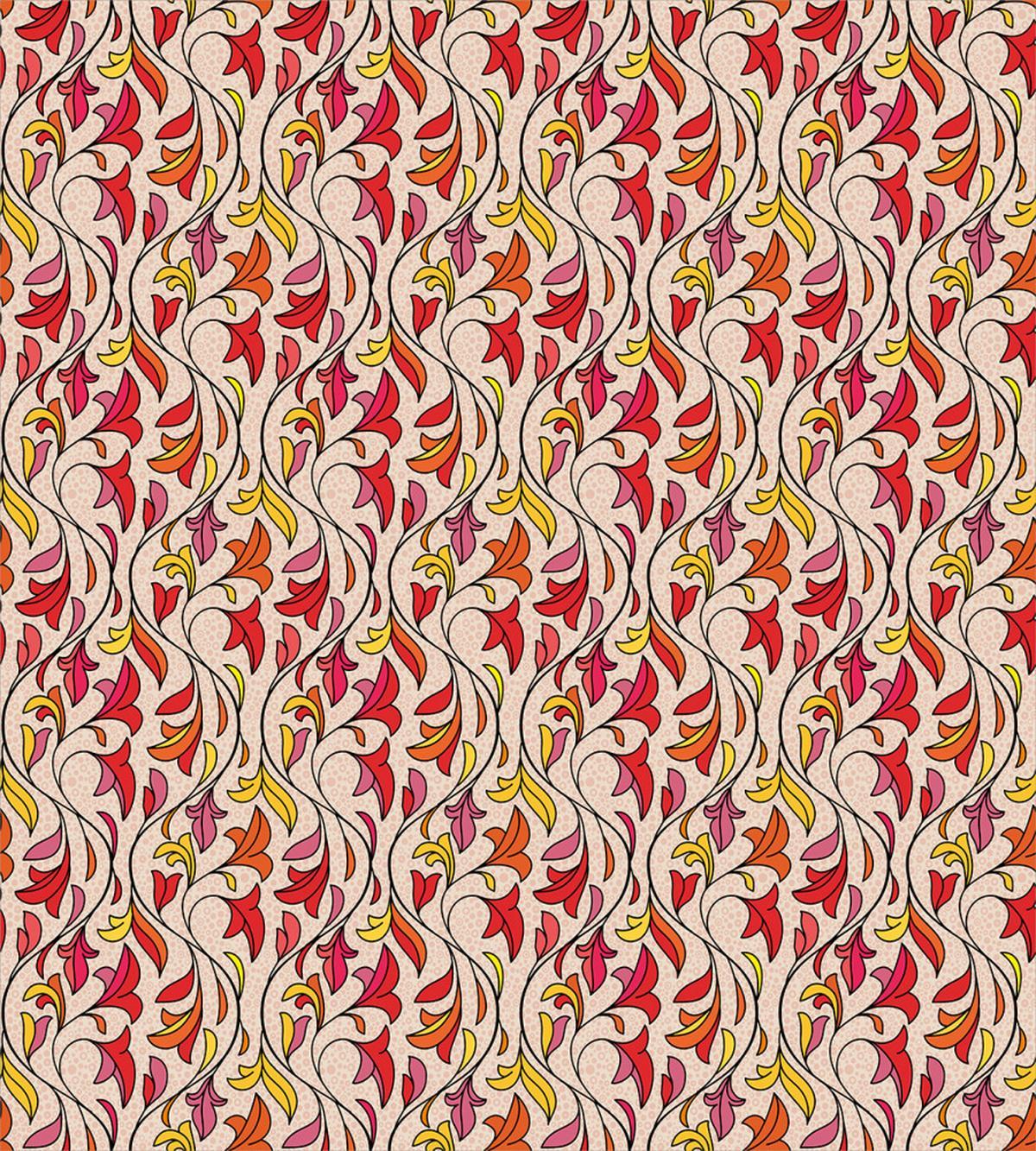 Foliage Leaves Vibrant — Pattern