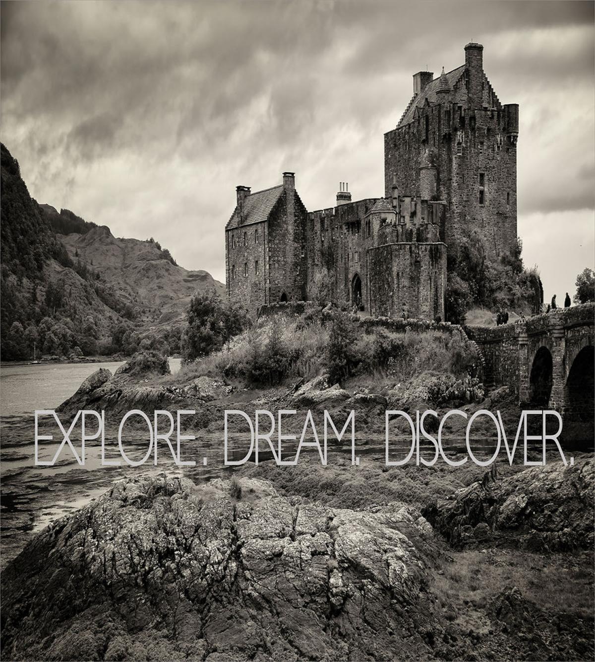 Eilean Donan Castle Scotland — Pattern