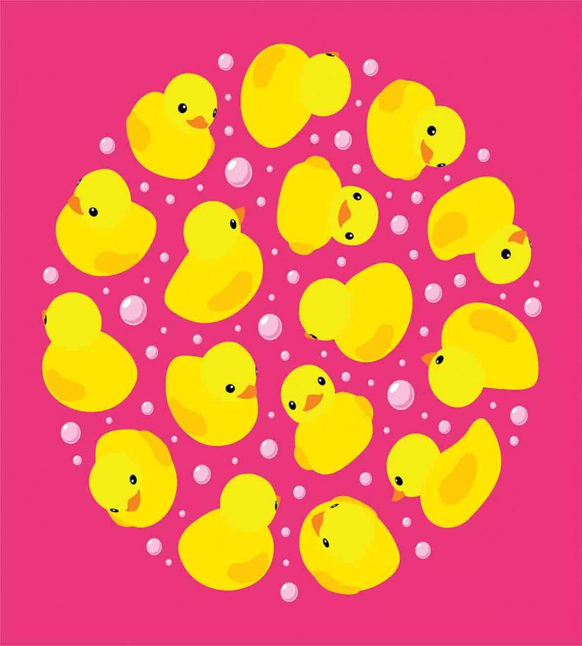 Bubbles Hot Pink — Pattern