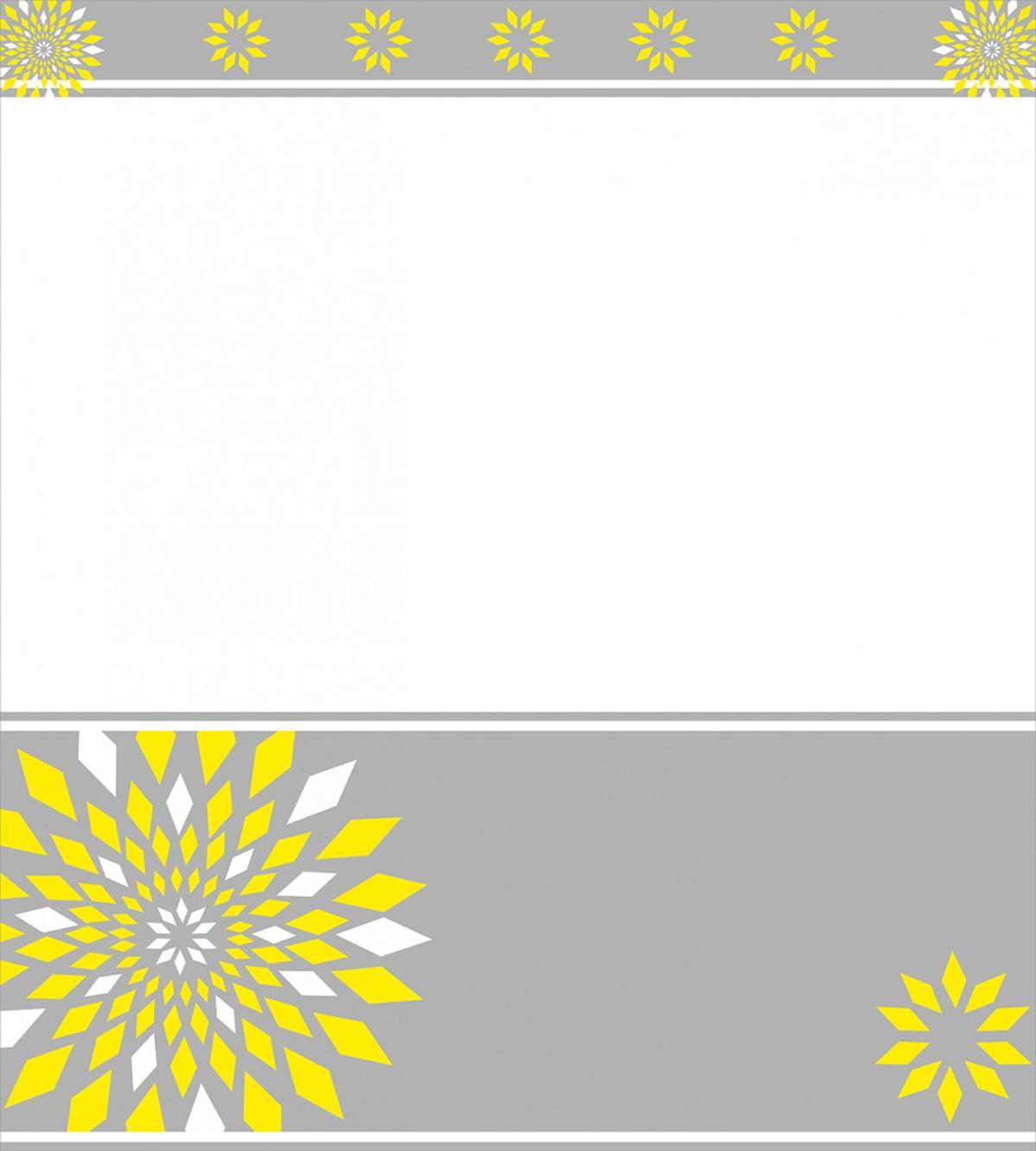 Border with Flowers — Pattern