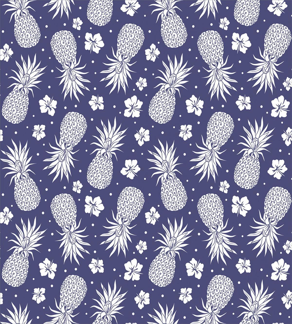 Pineapple Floral Vintage — Pattern