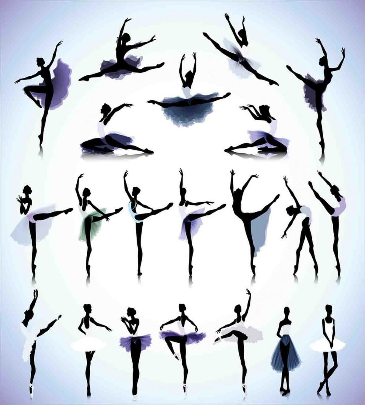 Female Ballet Dancers — Pattern