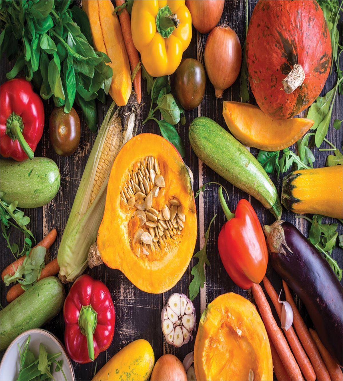 Fresh Vegetables Table — Pattern