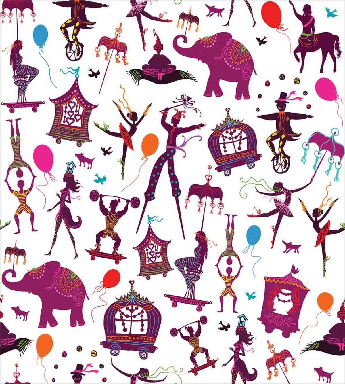 Colorful Characters — Pattern