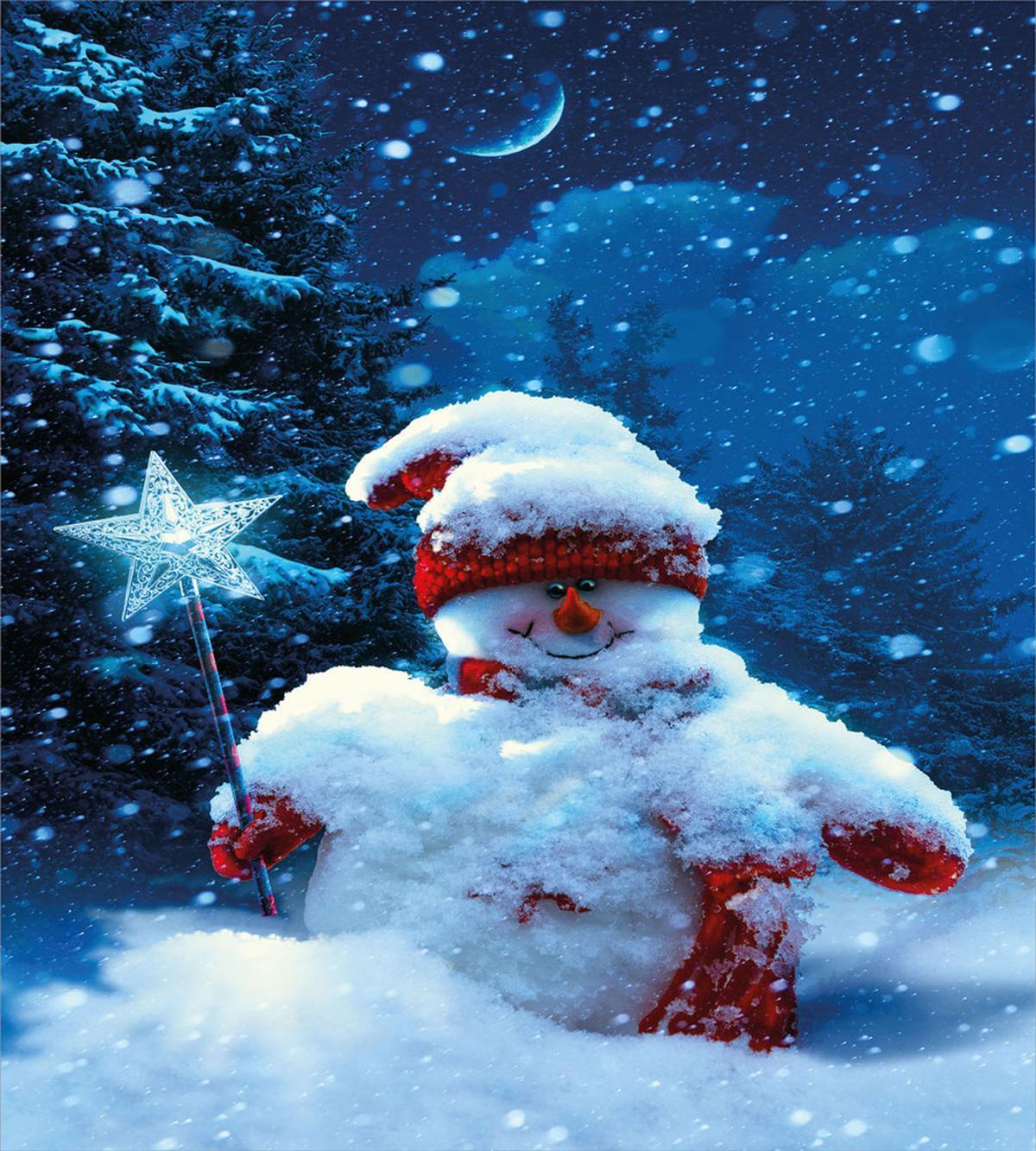 Snowman Magic Wand — Pattern
