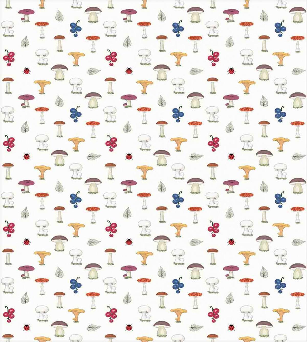 Button Wild Mushrooms — Pattern