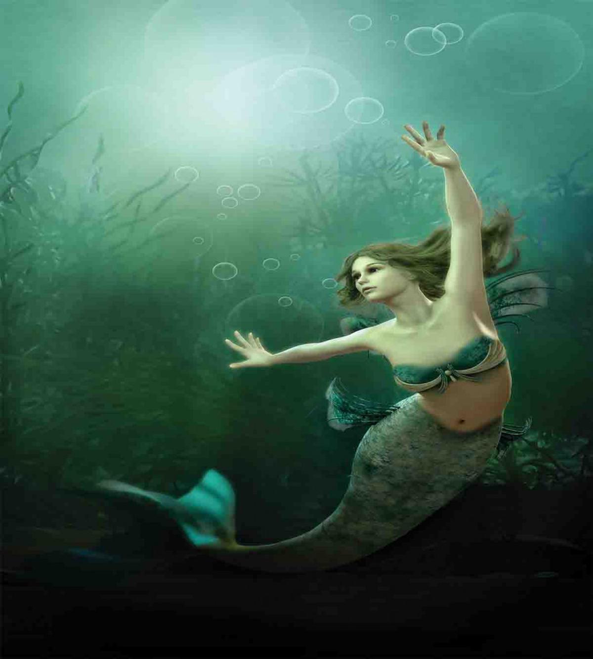 Mermaid Undersea — Pattern