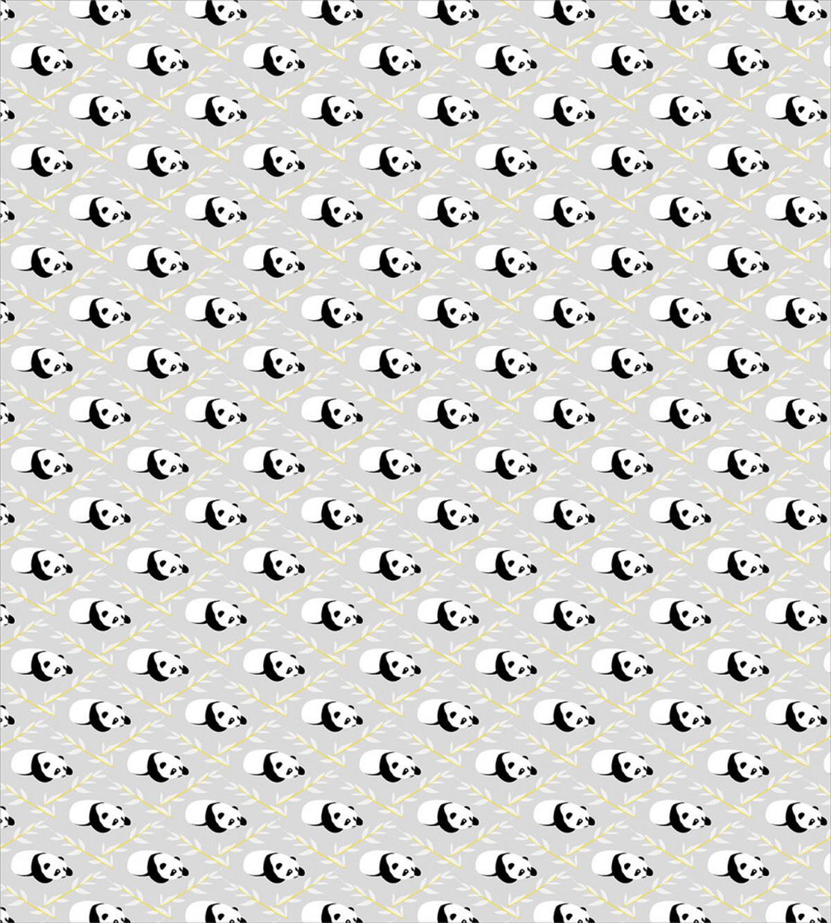 Cartoon Animal Leafy Branches — Pattern