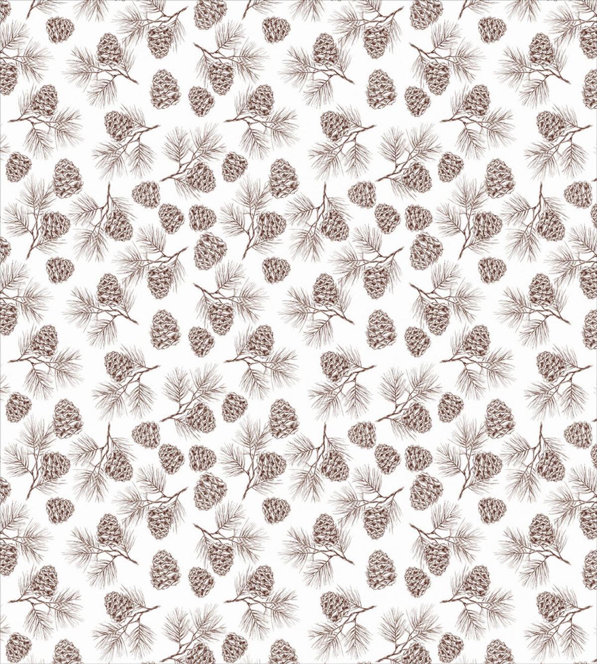 Nature Monochrome Cones — Pattern
