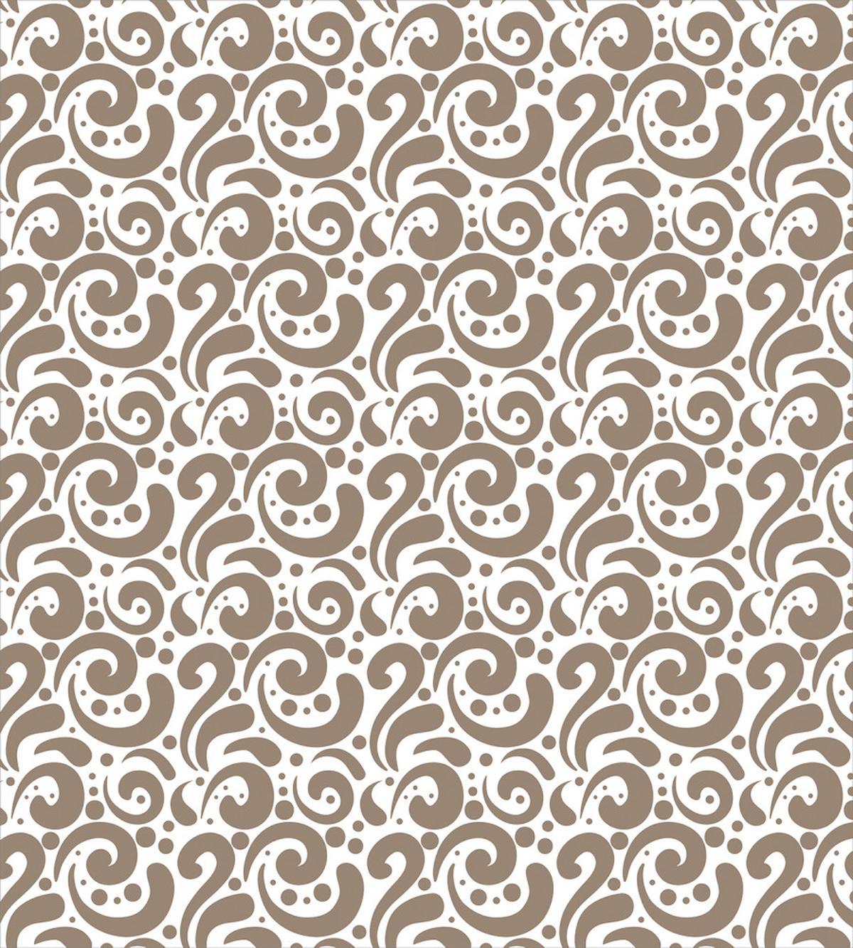 Swirled Bold Lines Dots — Pattern