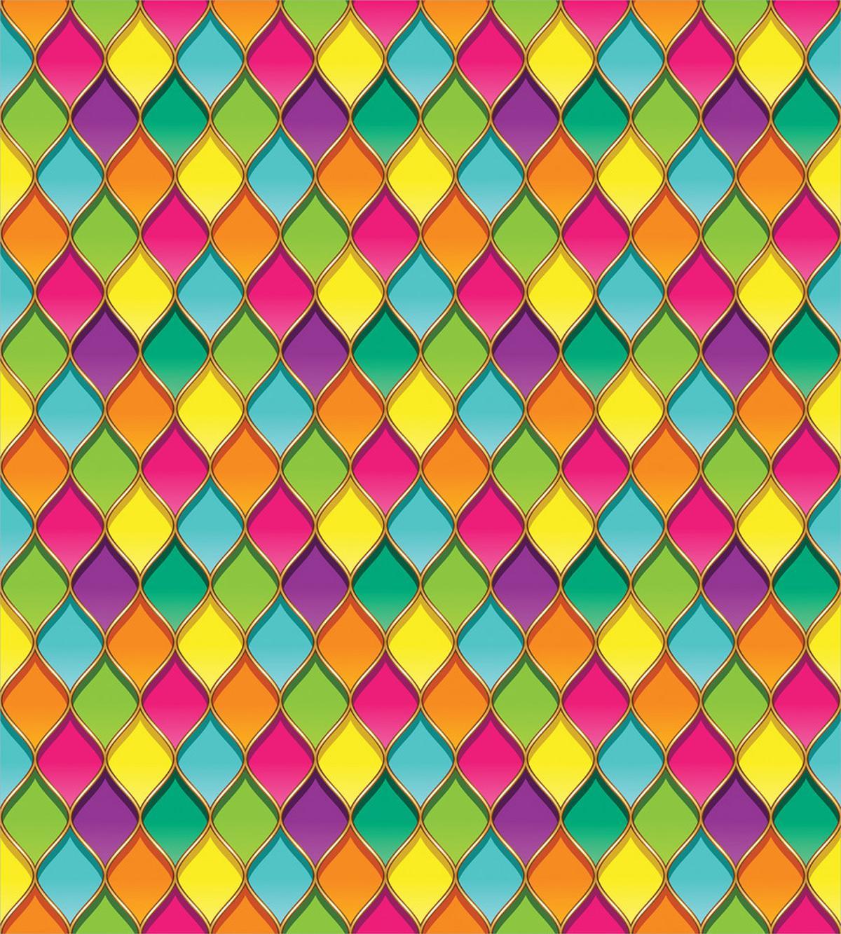 Vivid Colored Curves — Pattern