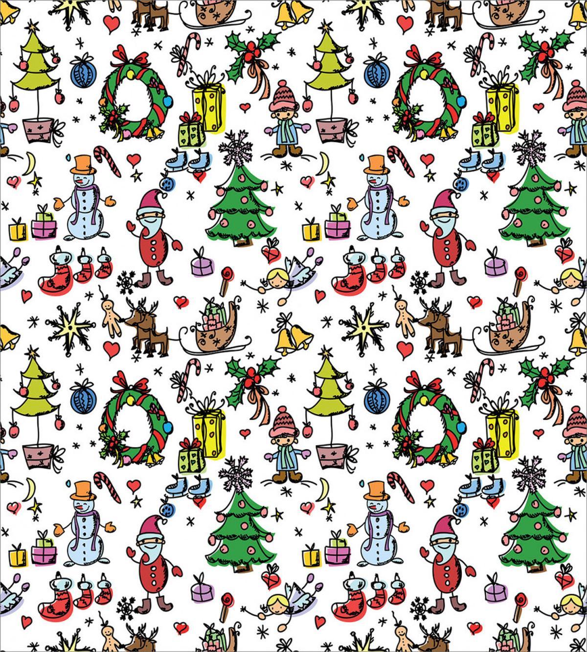 Christmas Cartoon — Pattern