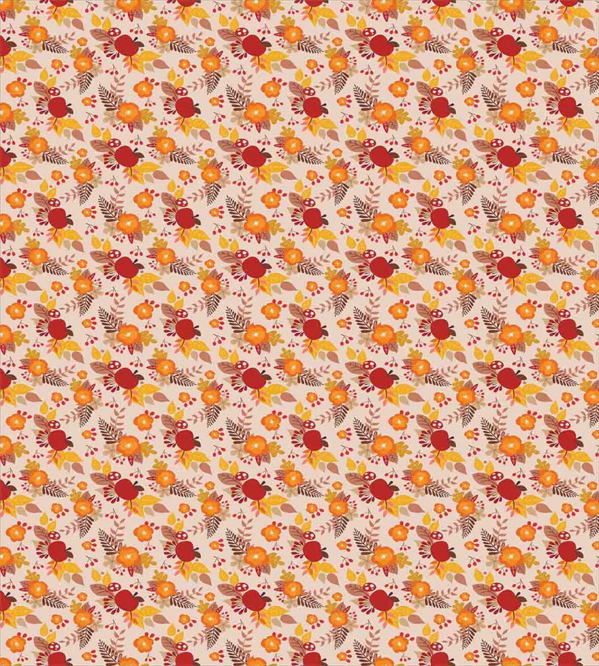 Warm Colored Foliage — Pattern