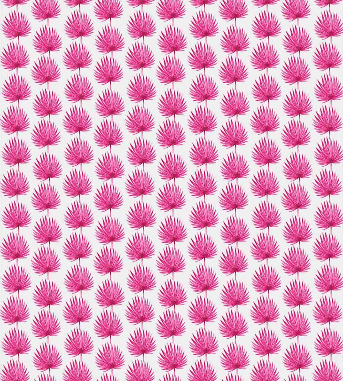 Pink Forest Leaves — Pattern