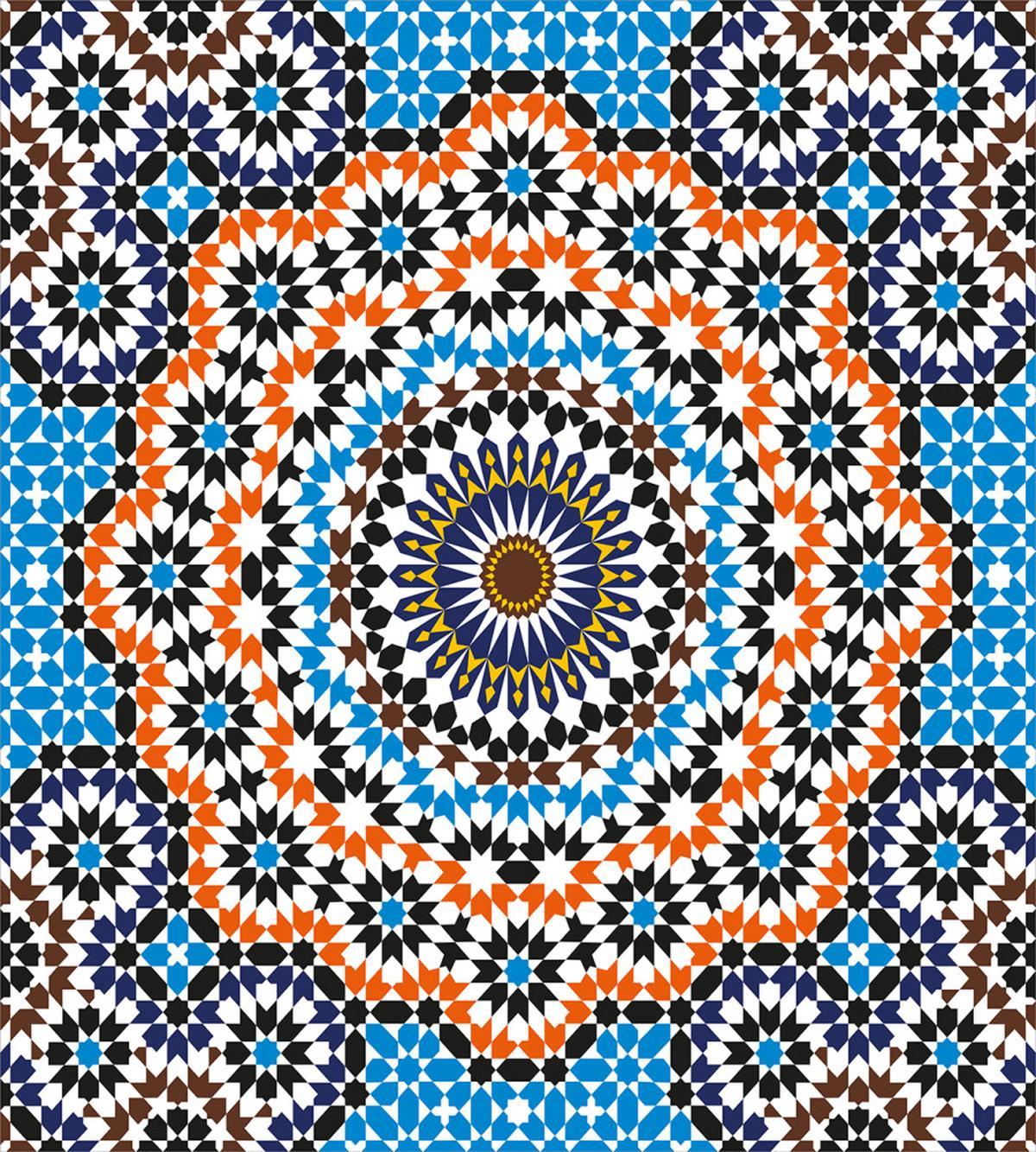 Moroccan Ceramic Tile — Pattern