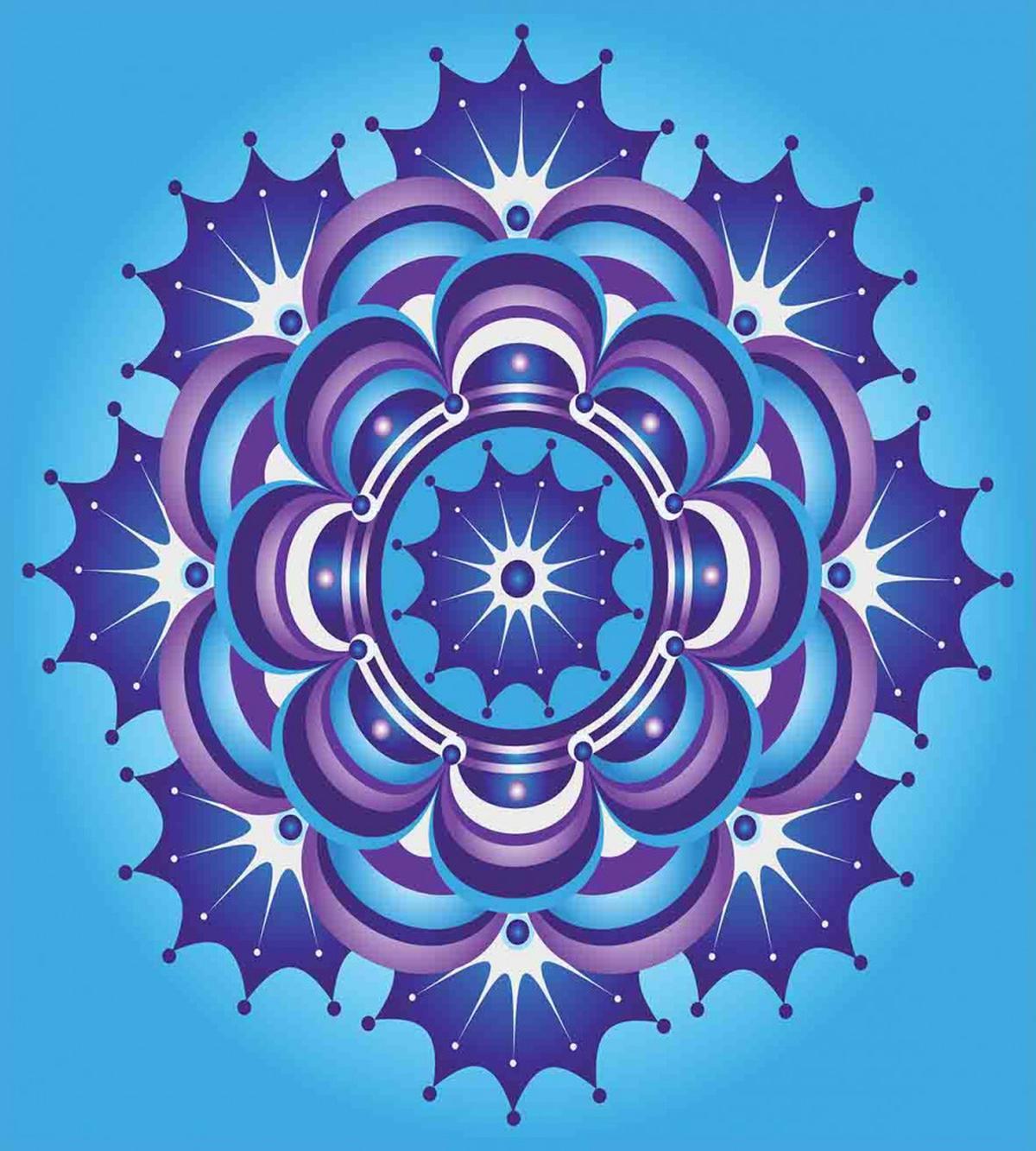 Middle Eastern Motif Petals — Pattern