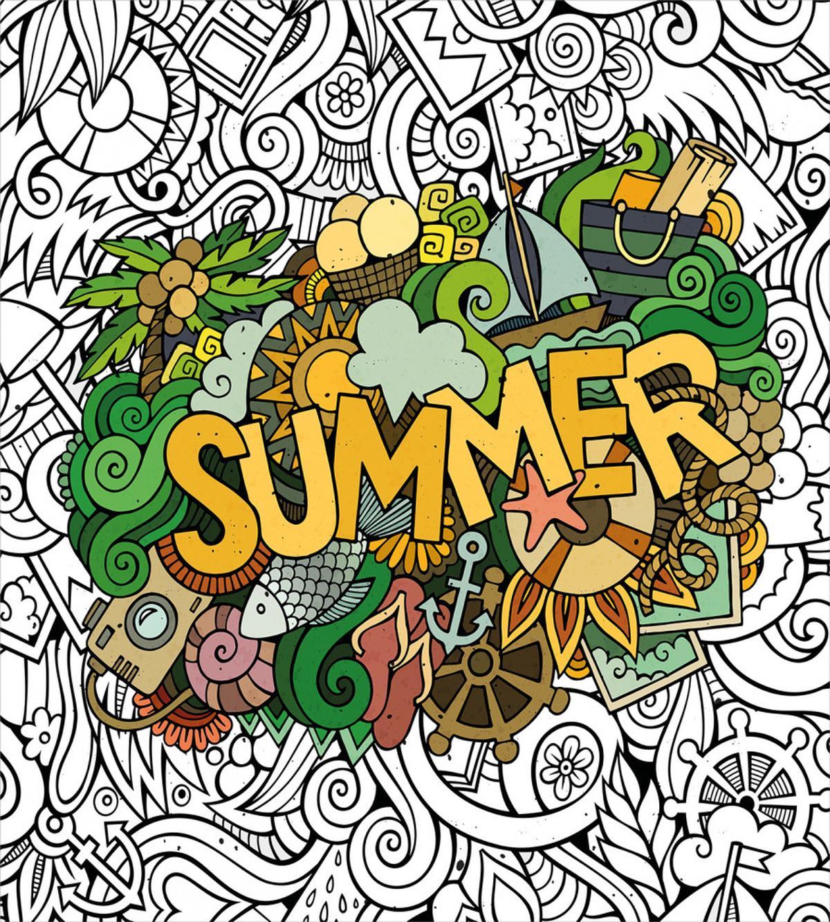 Summer Tropical Marine — Pattern