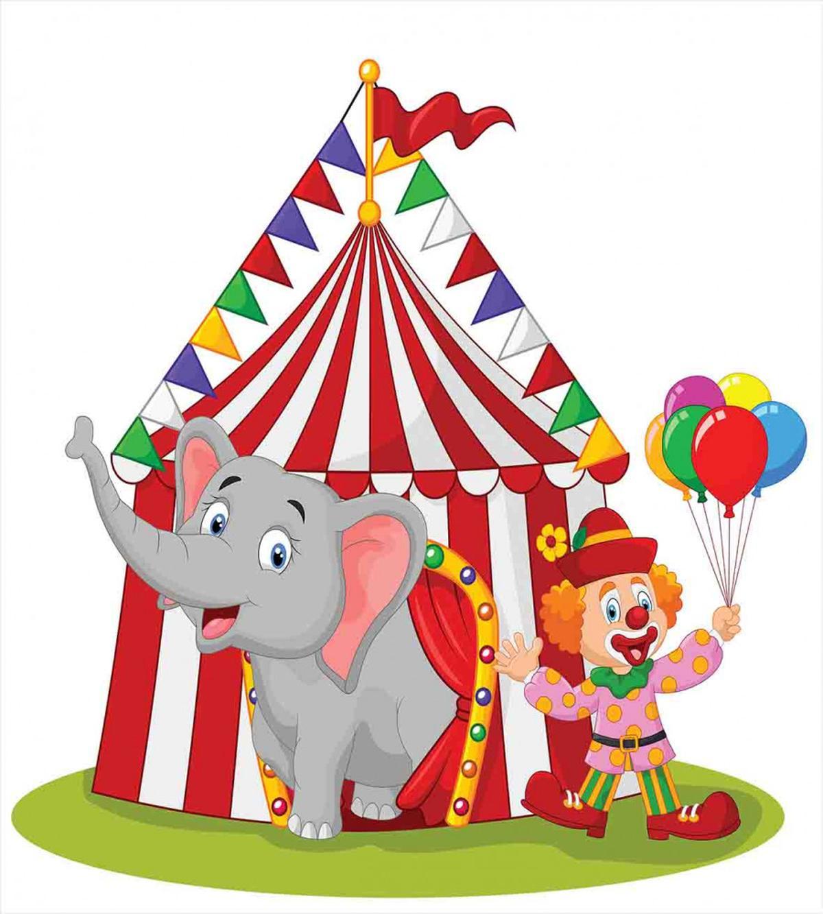 Circus Elephant Tent — Pattern