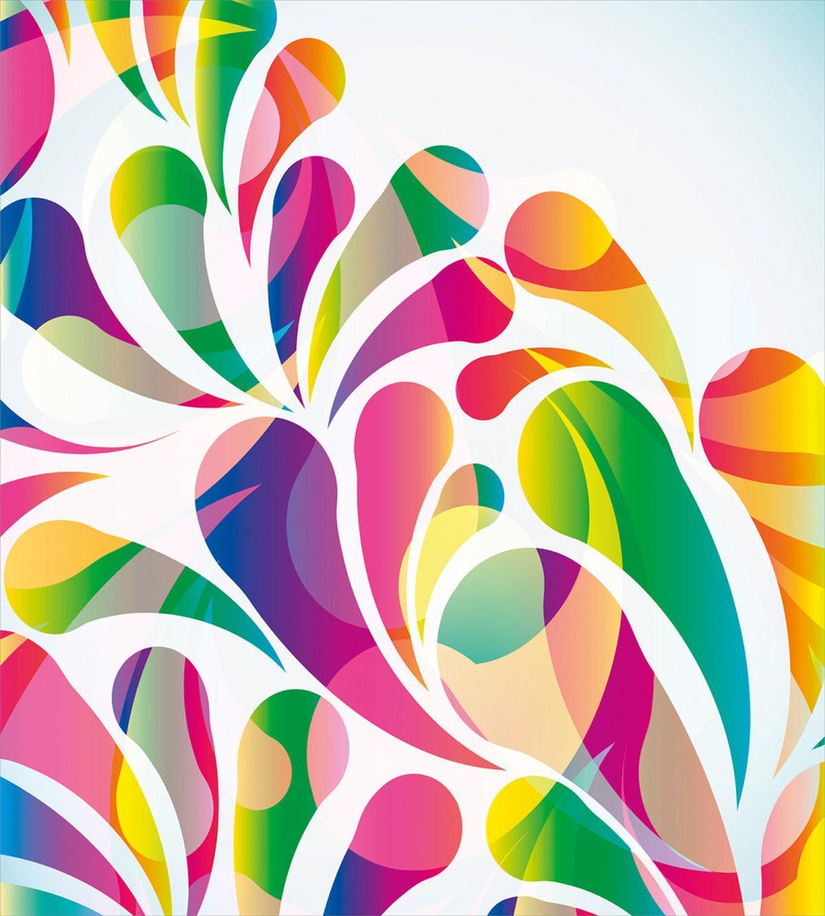 Leaf Shape Vivid Forms — Pattern