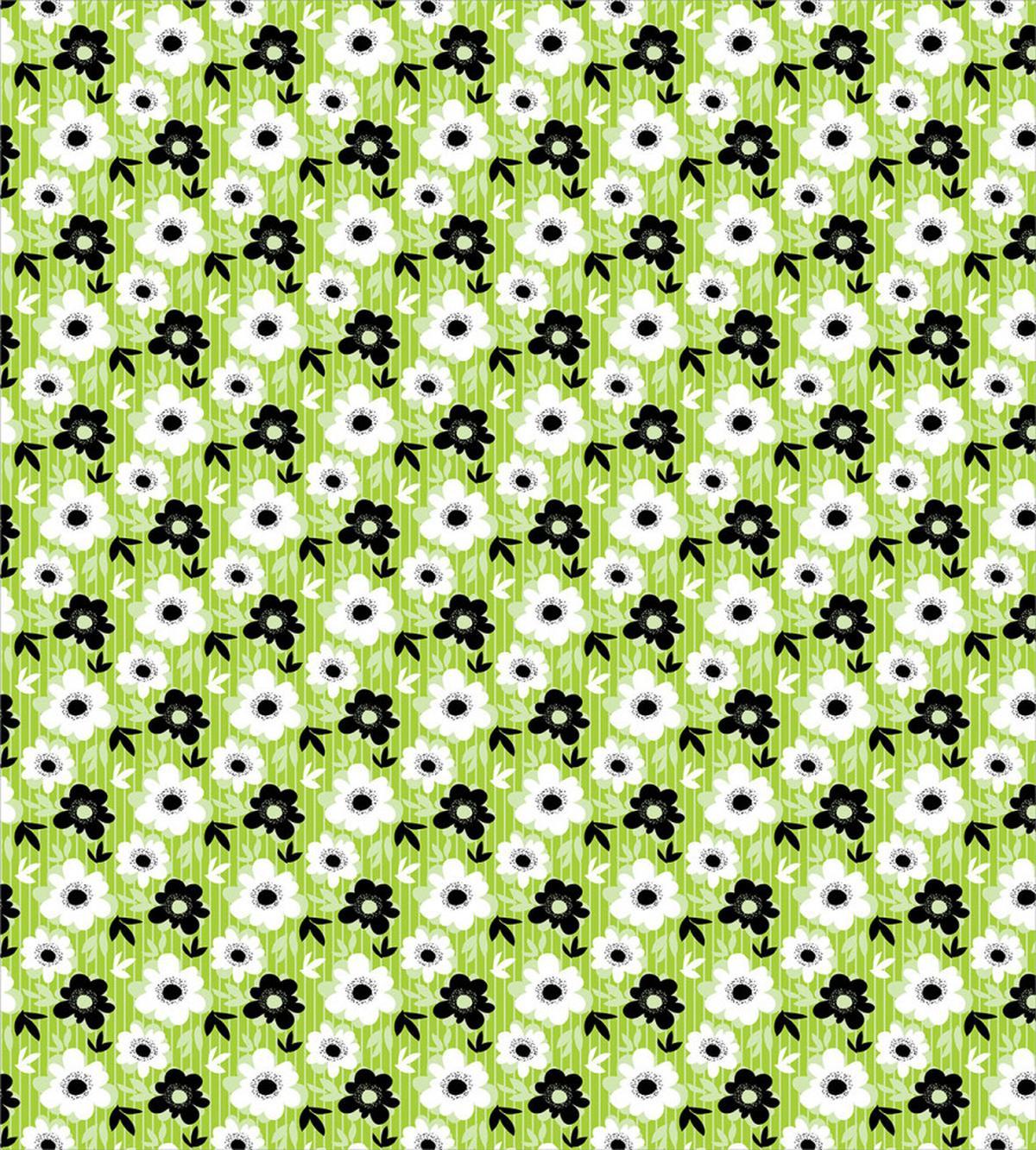 Birds Stripes and Flowers — Pattern