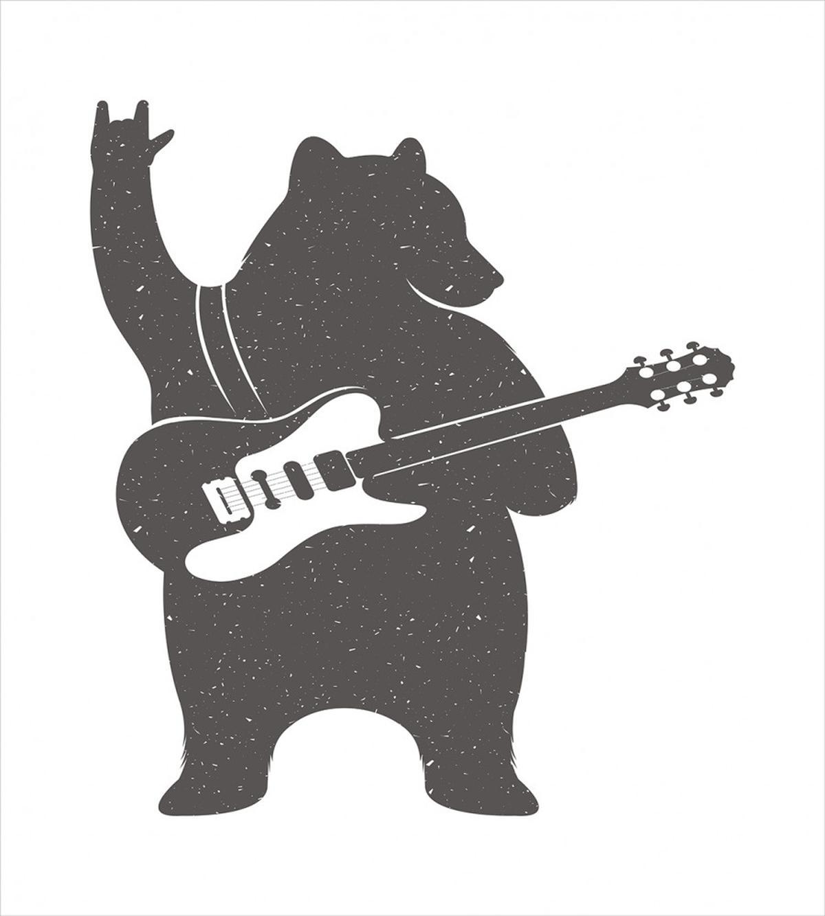 Music Guitar Rock 'n' Roll — Pattern