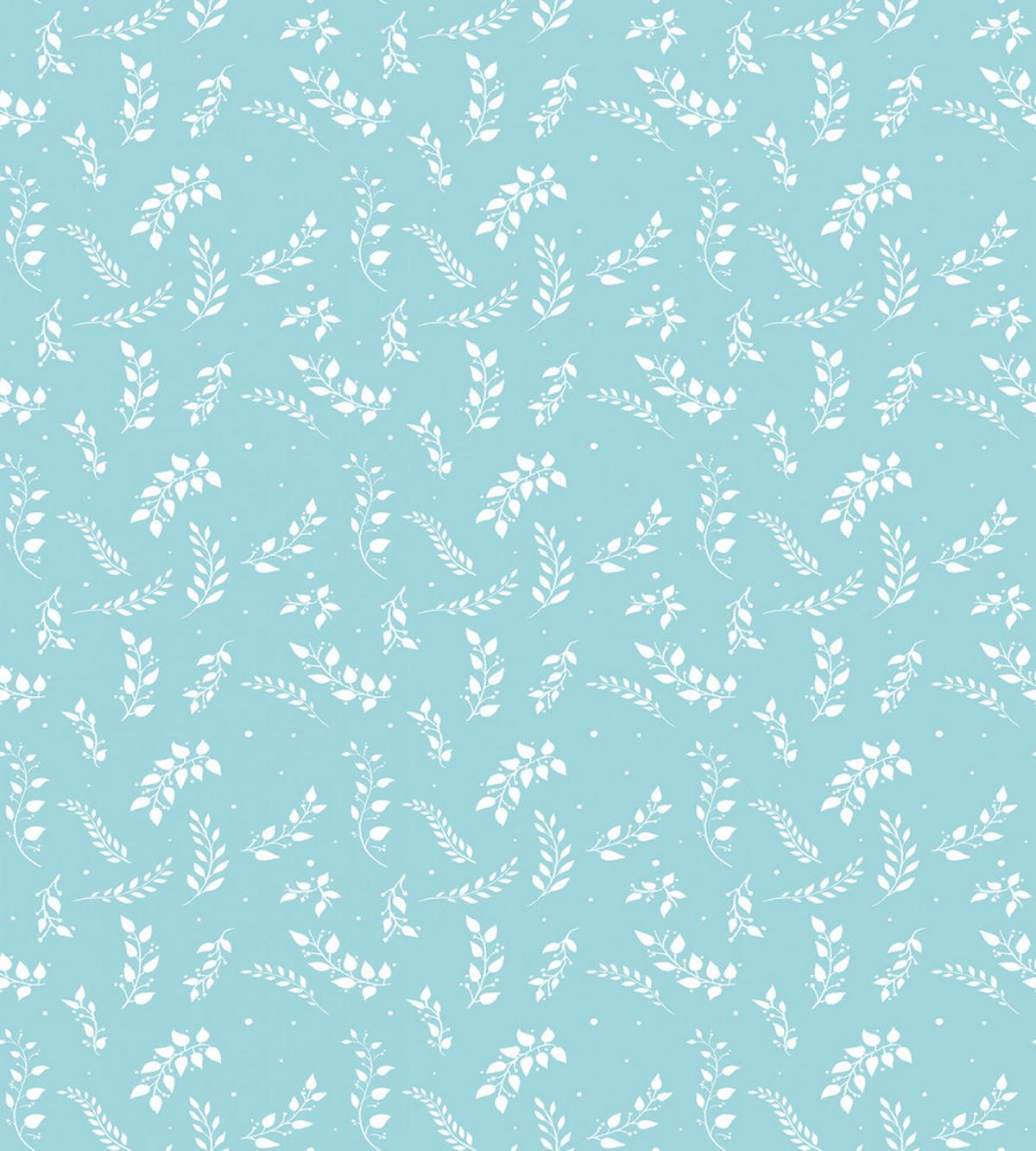 Blooming Twigs Leaves — Pattern