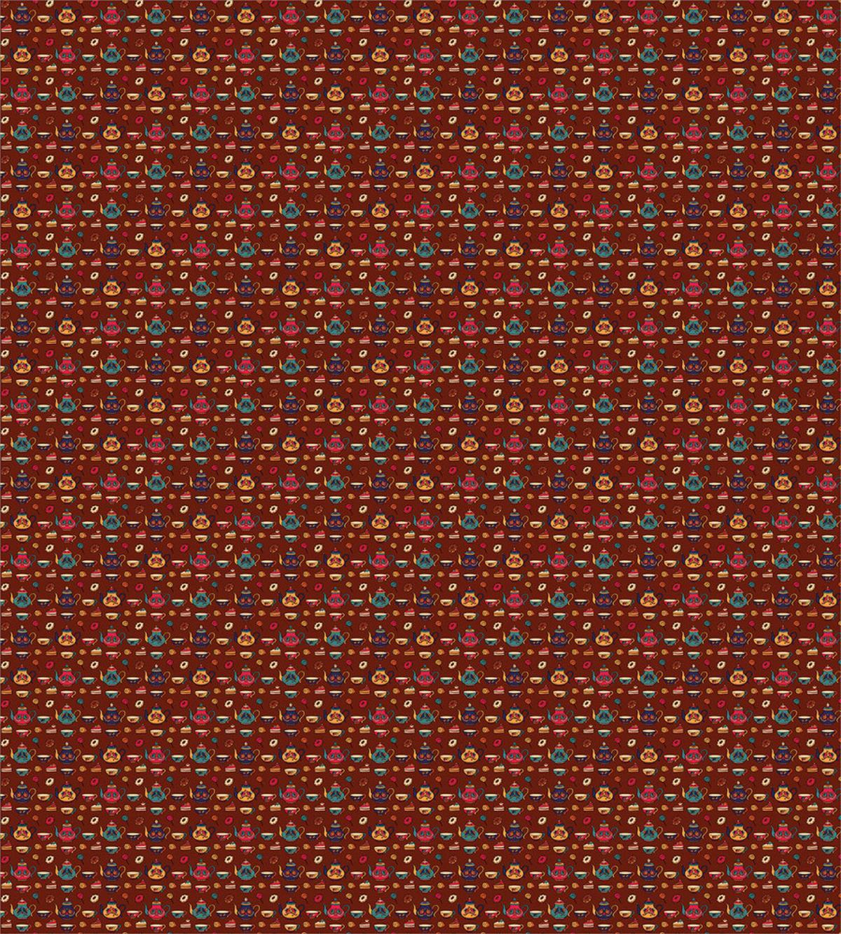 British Tea Ceremony Art — Pattern