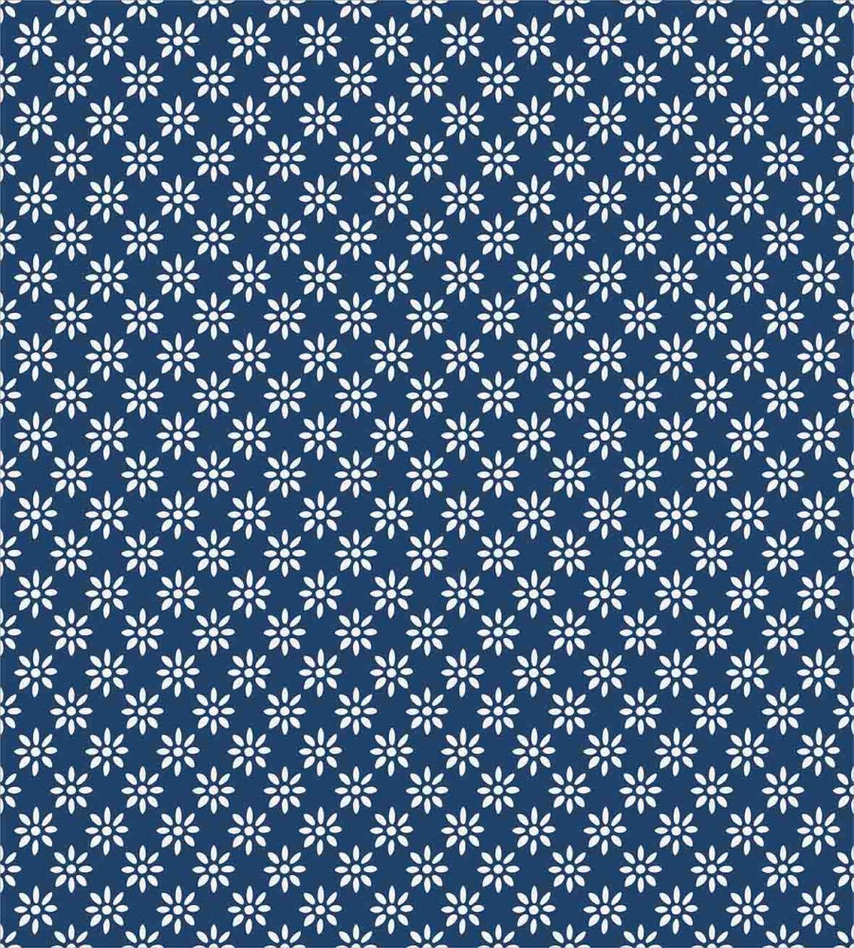 Classic Delft Flowers — Pattern