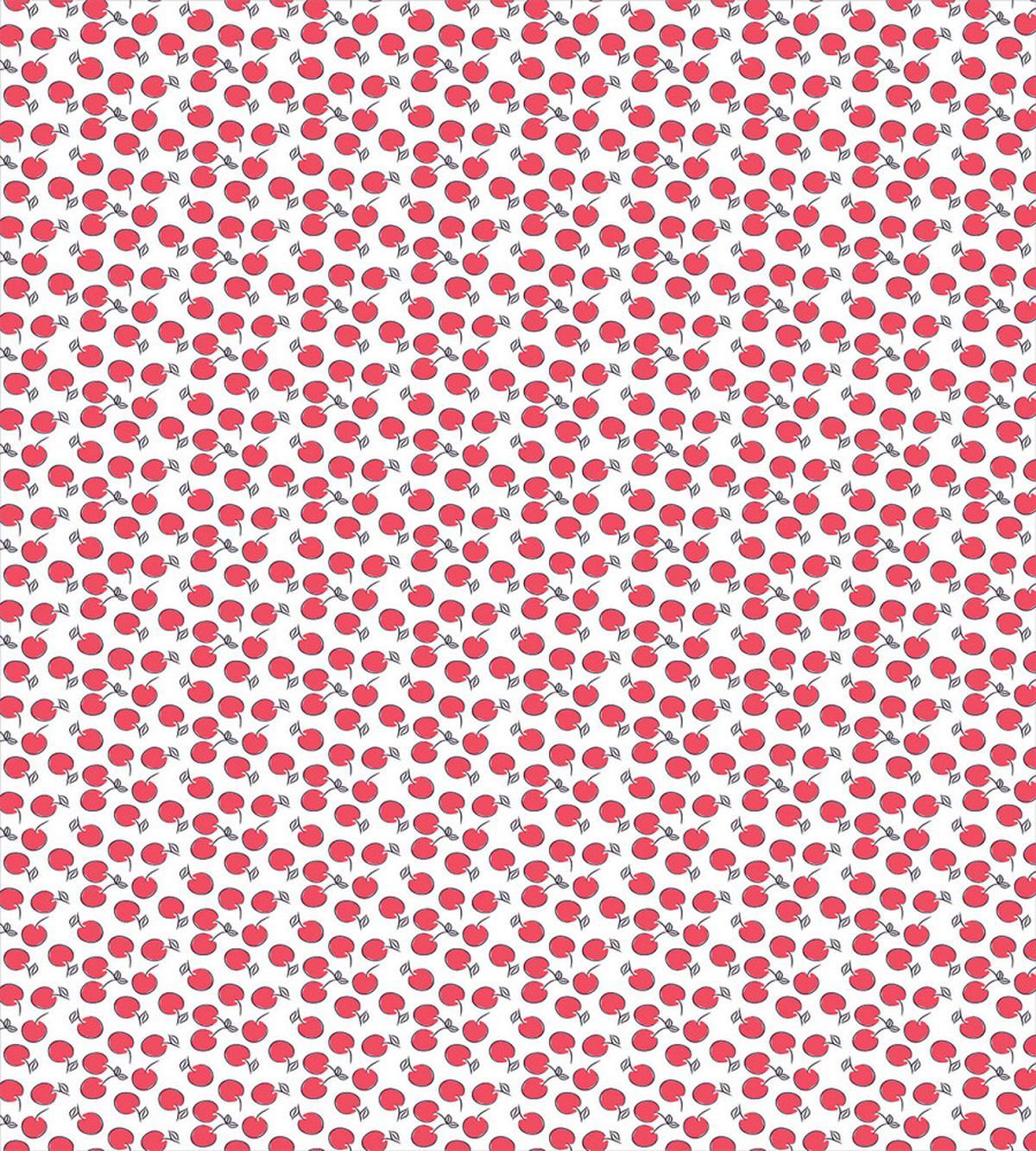 Simplistic Red Berry Pattern — Pattern