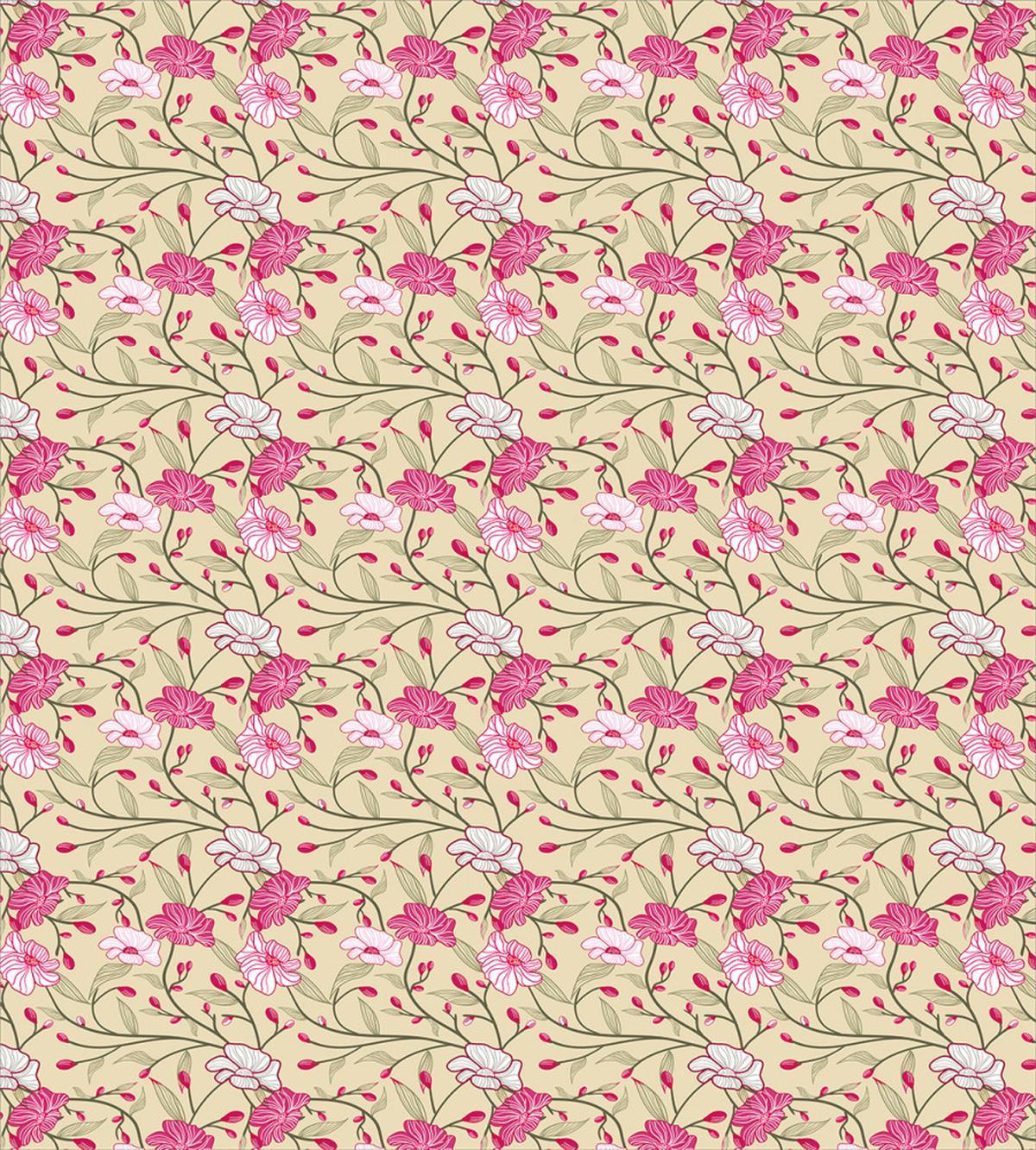 Abstract Foliage Retro — Pattern