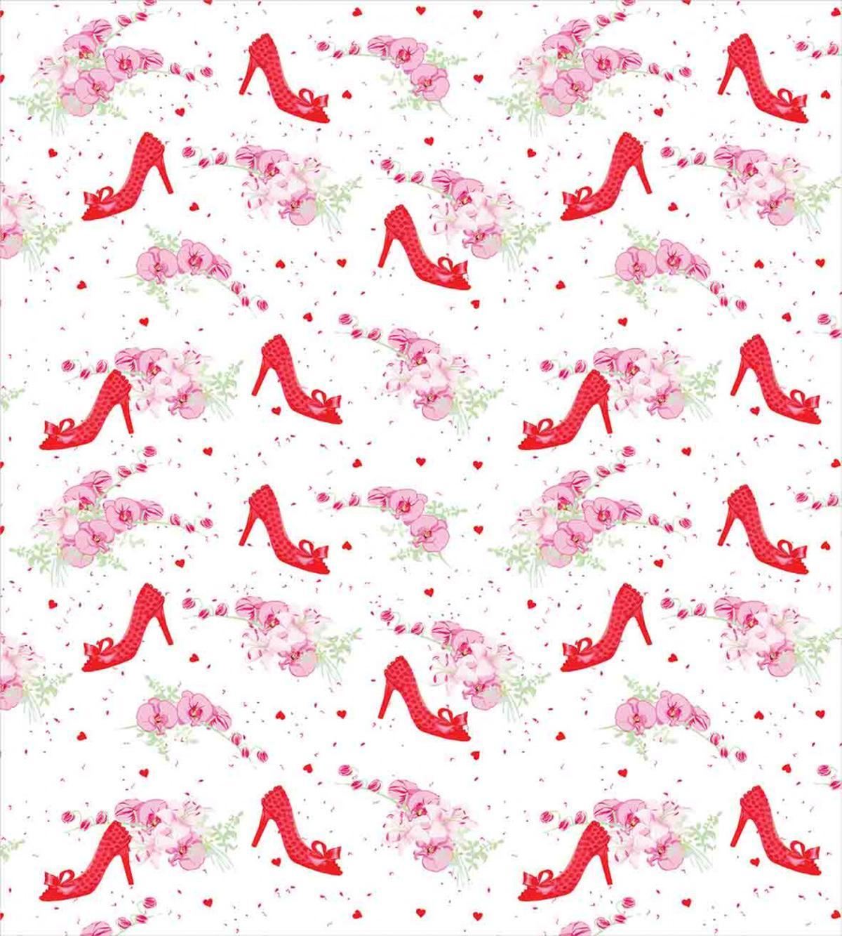 Fashion High Heels Flowers — Pattern