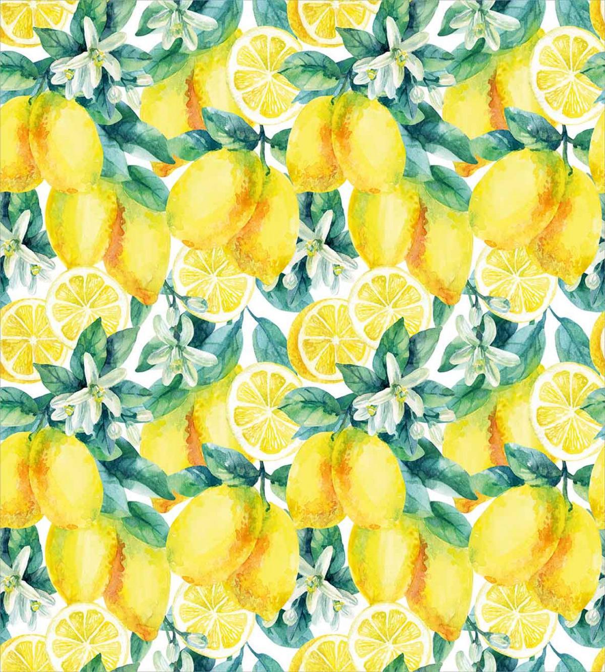 Lemon Citrus Branches — Pattern