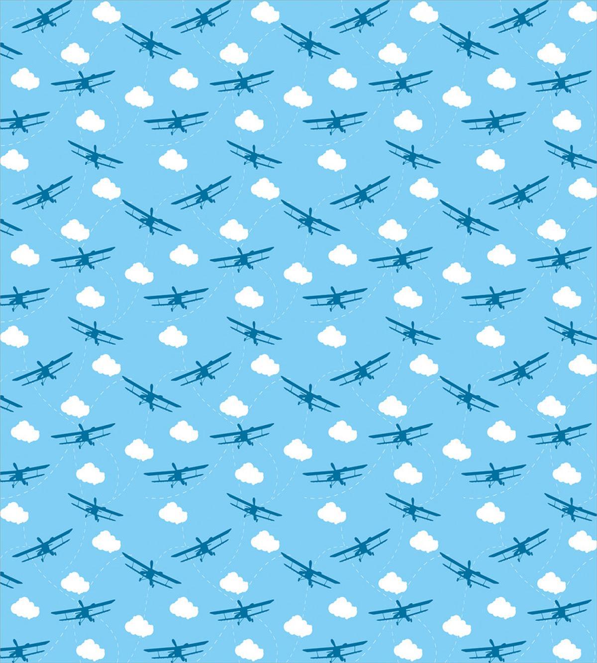Biplanes Among Clouds — Pattern