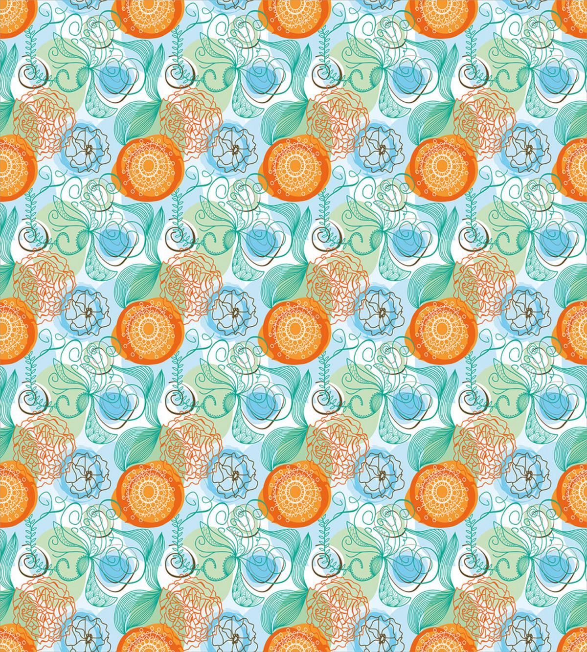 Funky Abstract Doodle — Pattern