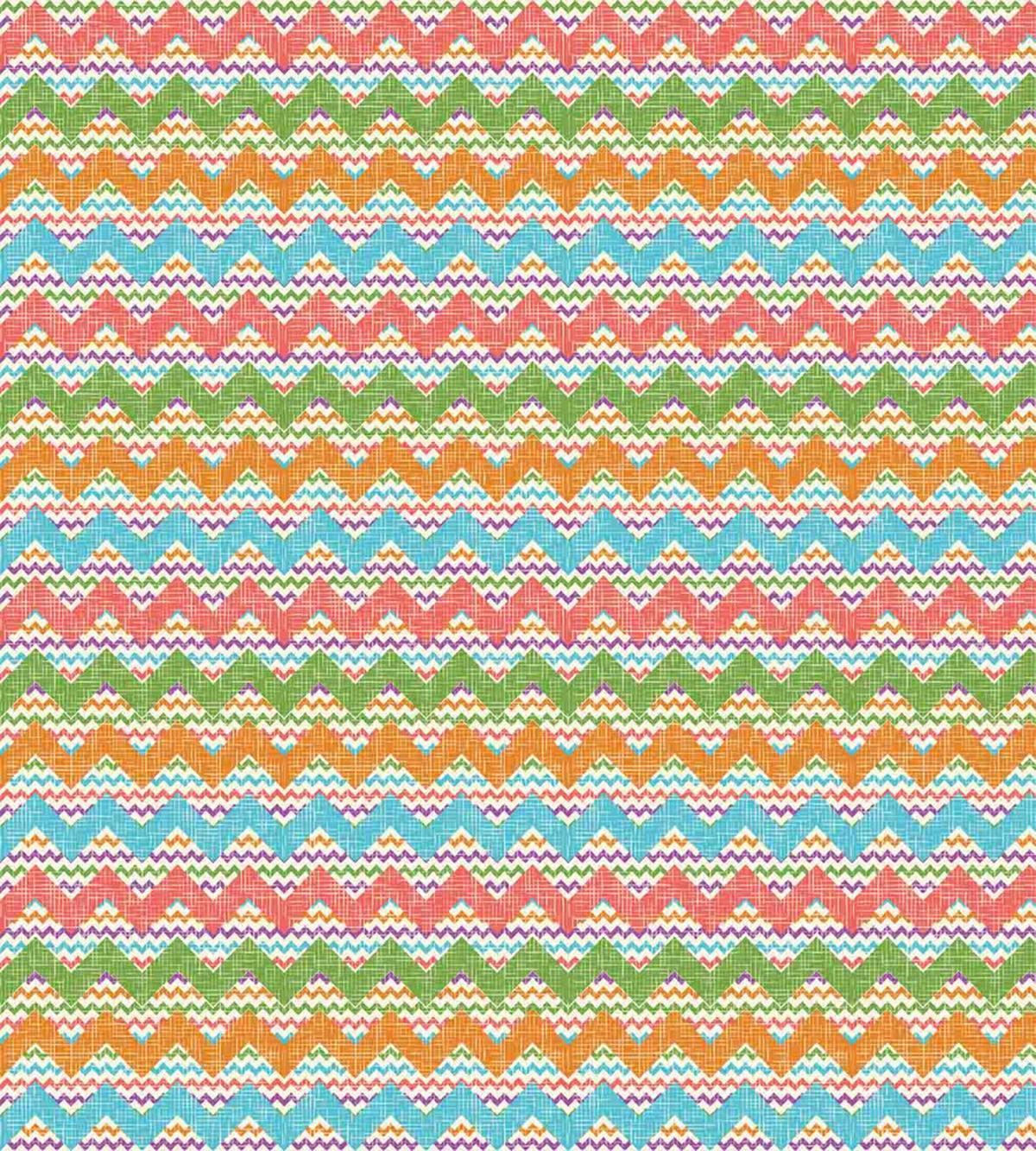 Bohemian Retro Zigzag — Pattern