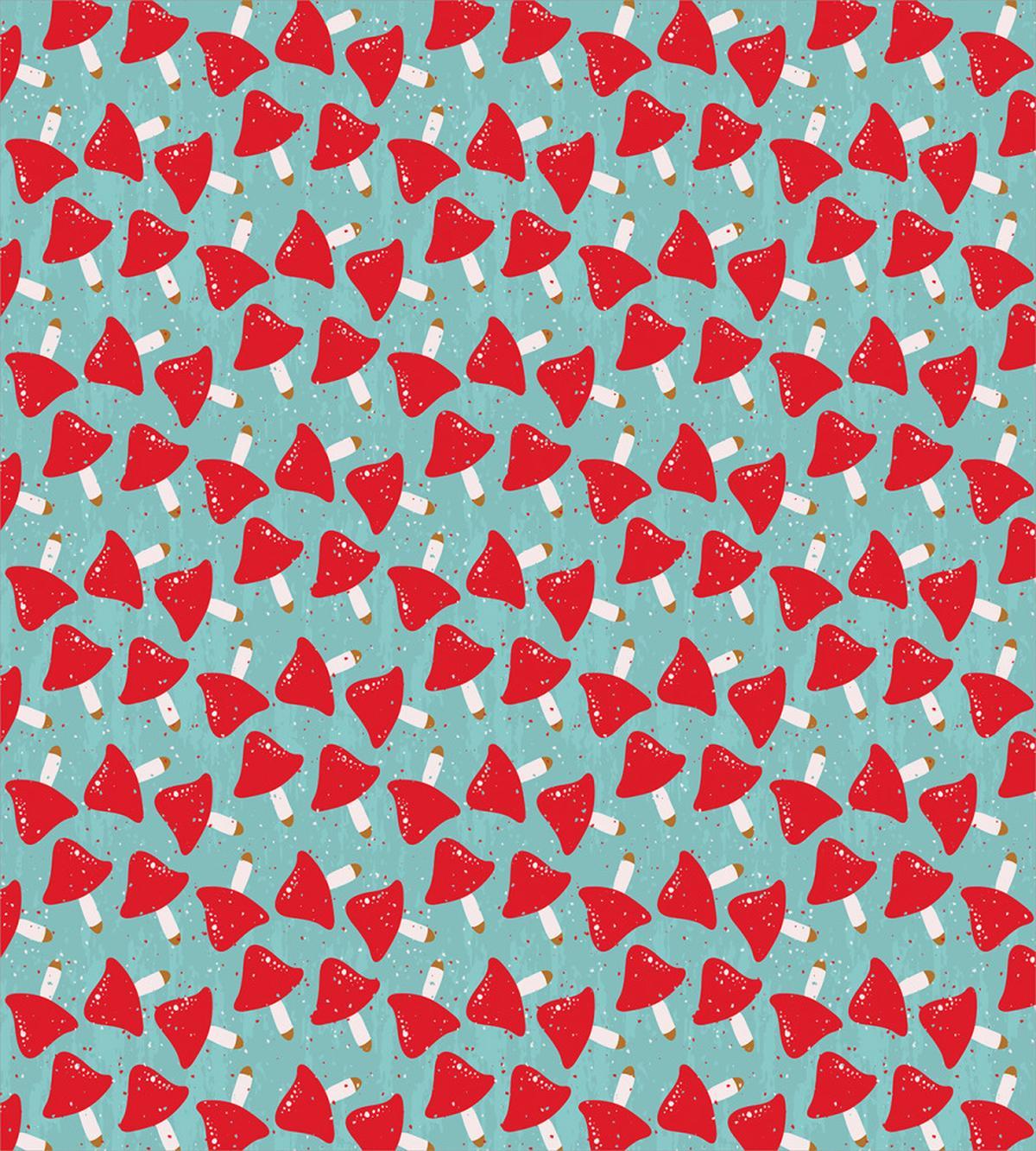 Grunge Vivid Toadstool — Pattern